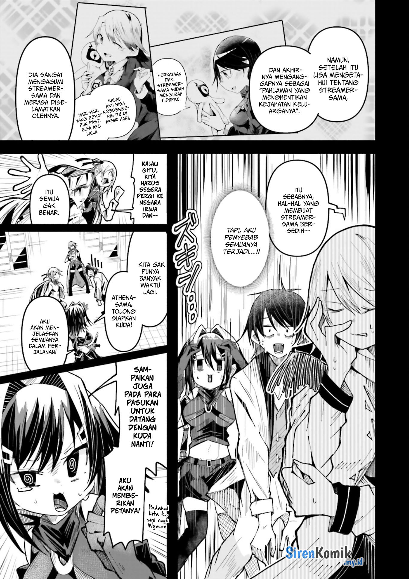 Isekai de Haishin Katsudou wo Shitara Tairyou no Yandere Shinja wo Umidashiteshimatta Ken Chapter 35 - halaman 9