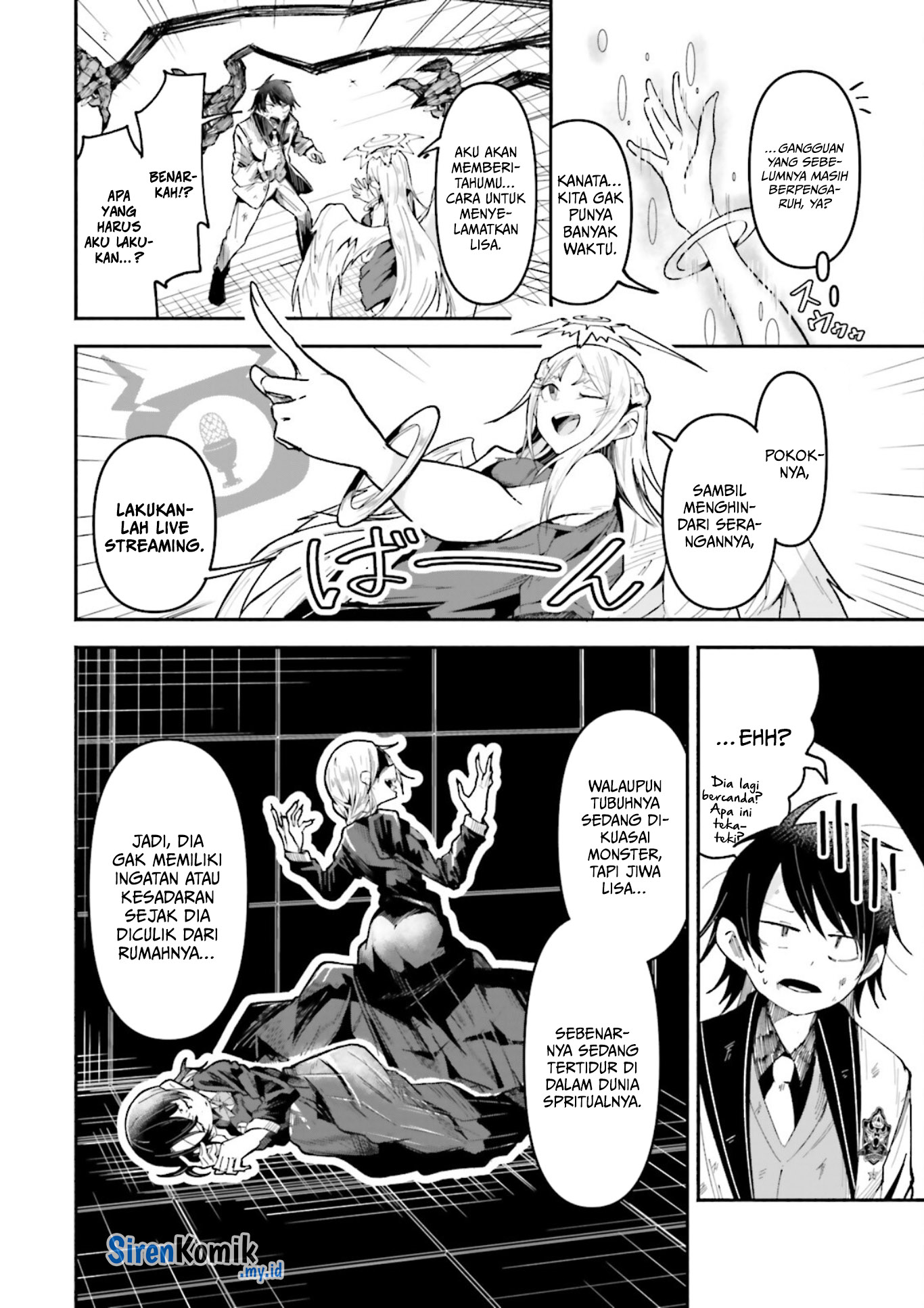 Isekai de Haishin Katsudou wo Shitara Tairyou no Yandere Shinja wo Umidashiteshimatta Ken Chapter 36 - halaman 13