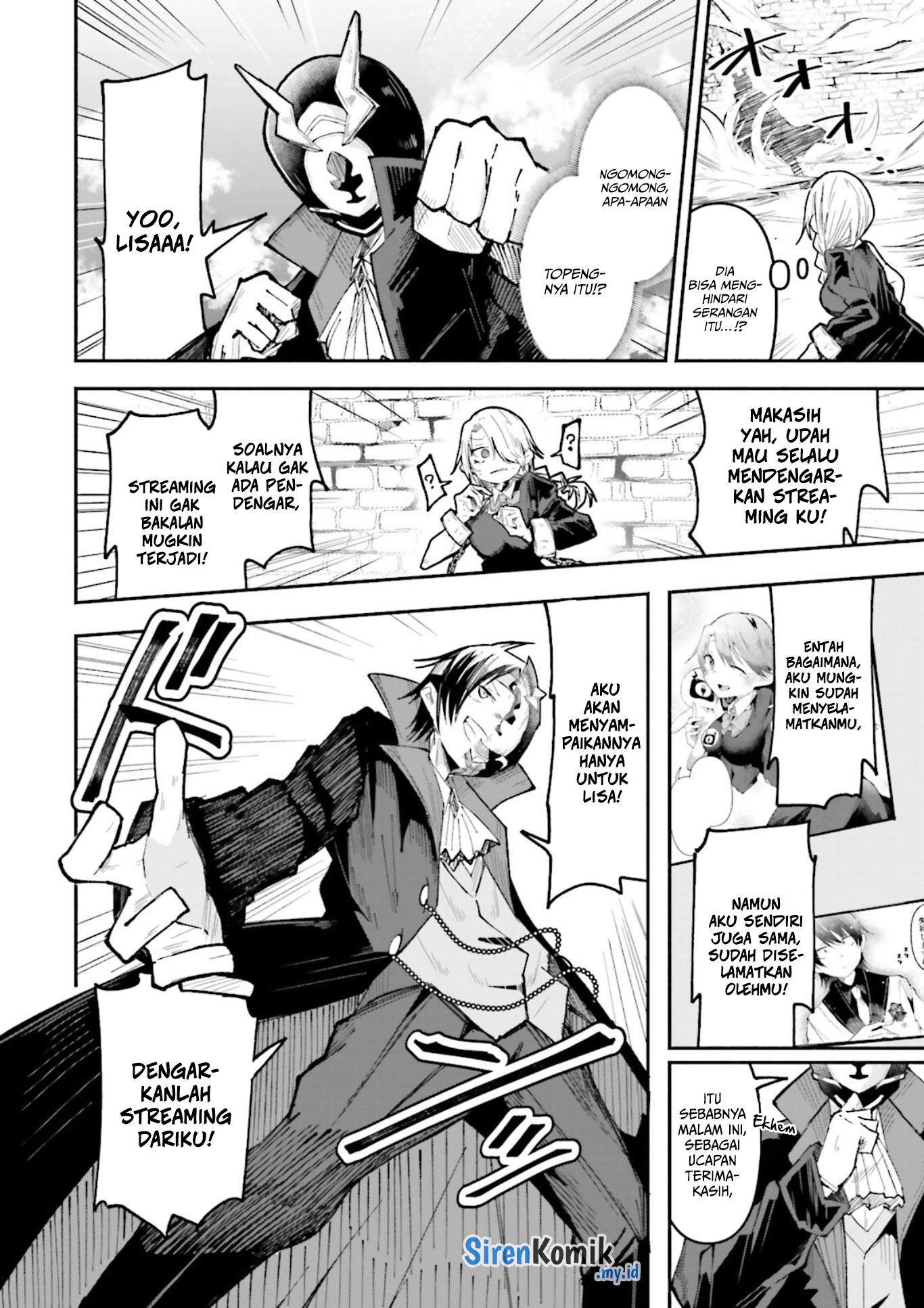 Isekai de Haishin Katsudou wo Shitara Tairyou no Yandere Shinja wo Umidashiteshimatta Ken Chapter 36 - halaman 17
