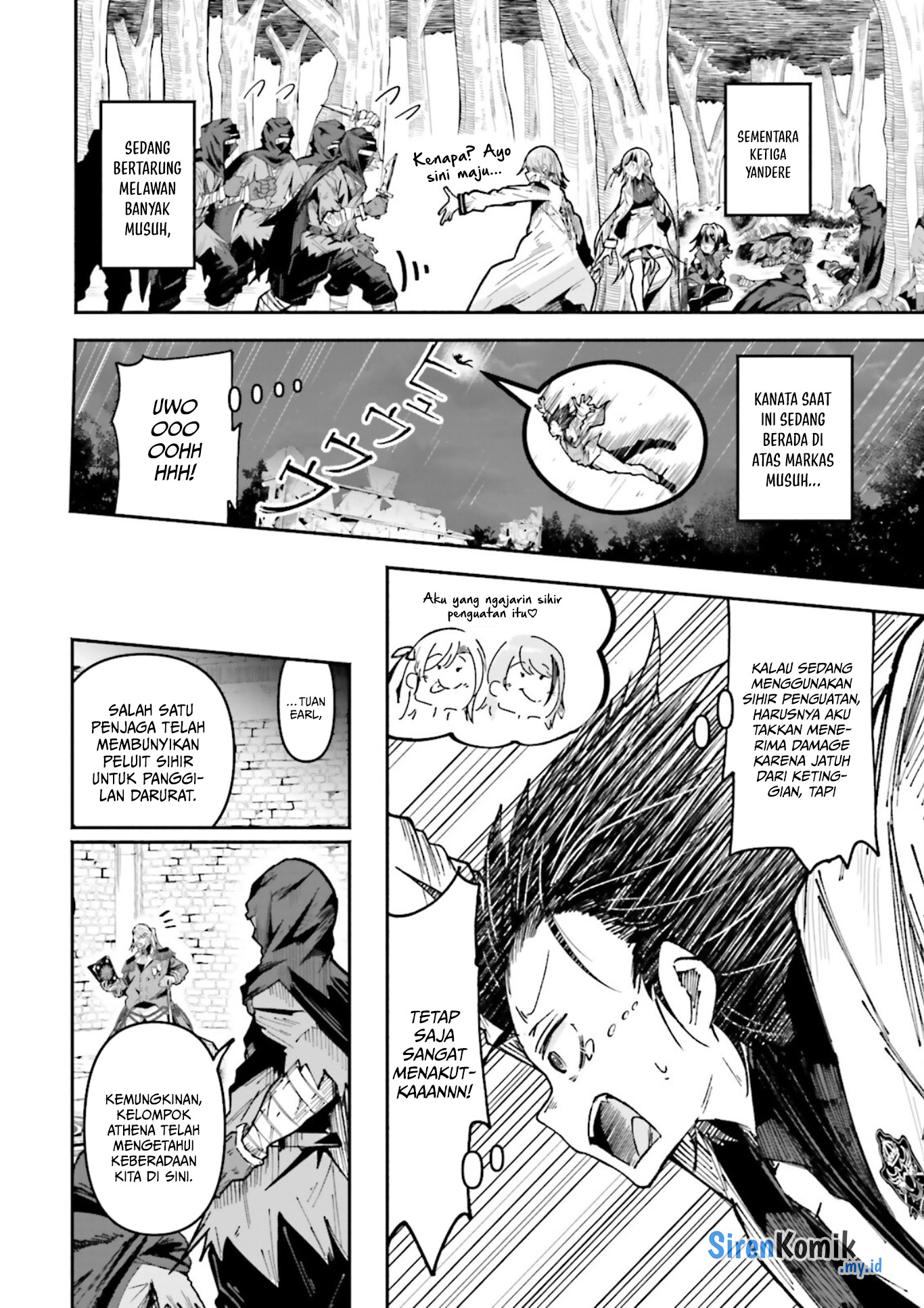 Isekai de Haishin Katsudou wo Shitara Tairyou no Yandere Shinja wo Umidashiteshimatta Ken Chapter 36 - halaman 3