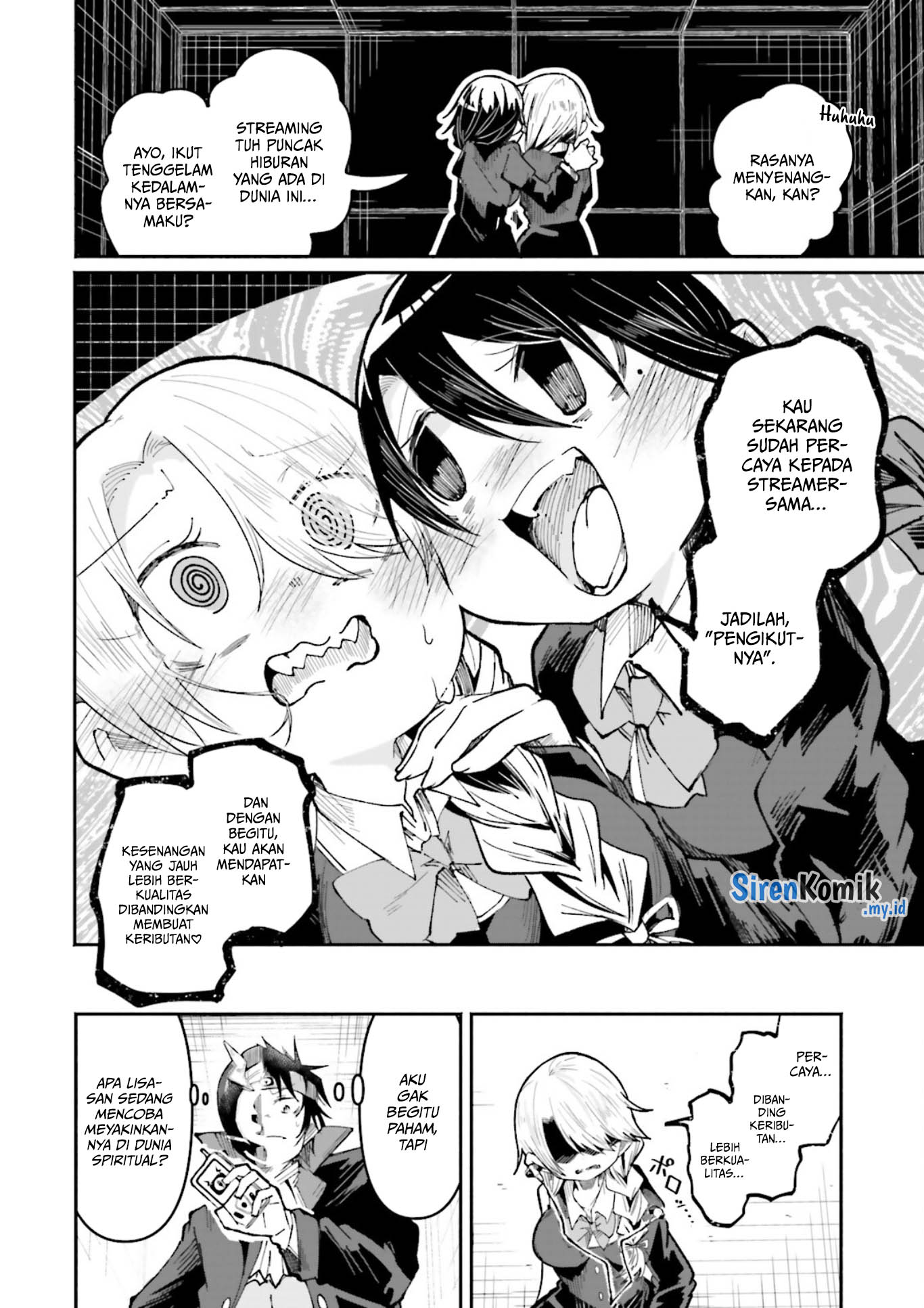Isekai de Haishin Katsudou wo Shitara Tairyou no Yandere Shinja wo Umidashiteshimatta Ken Chapter 37 - halaman 12