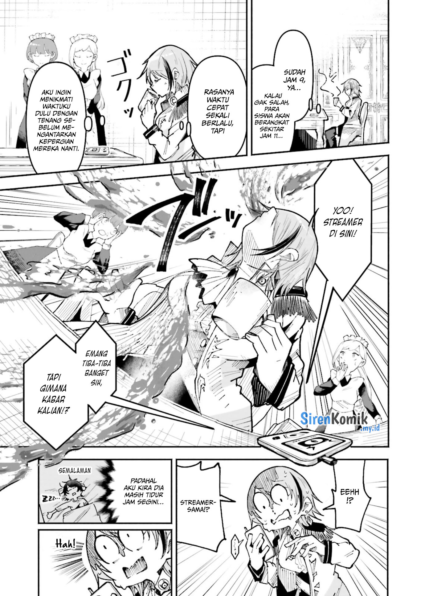 Isekai de Haishin Katsudou wo Shitara Tairyou no Yandere Shinja wo Umidashiteshimatta Ken Chapter 38 - halaman 12