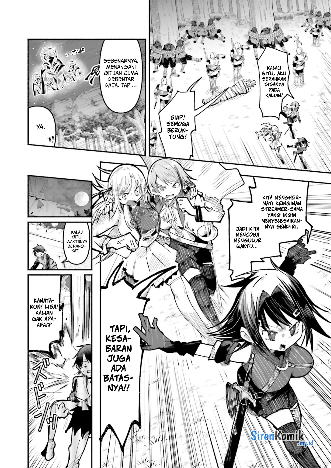 Isekai de Haishin Katsudou wo Shitara Tairyou no Yandere Shinja wo Umidashiteshimatta Ken Chapter 38 - halaman 3