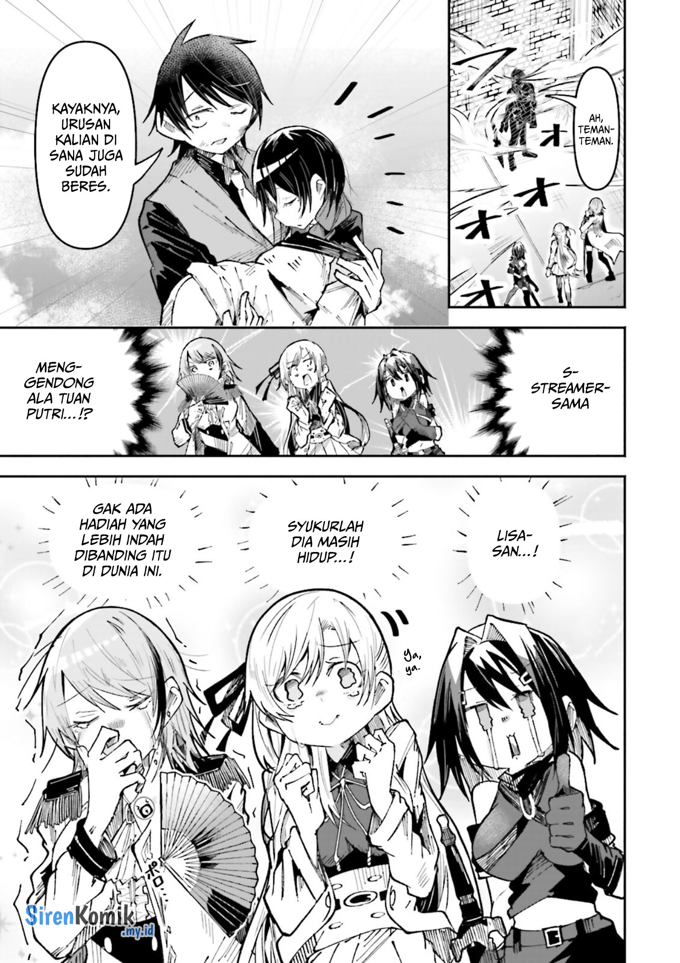 Isekai de Haishin Katsudou wo Shitara Tairyou no Yandere Shinja wo Umidashiteshimatta Ken Chapter 38 - halaman 4
