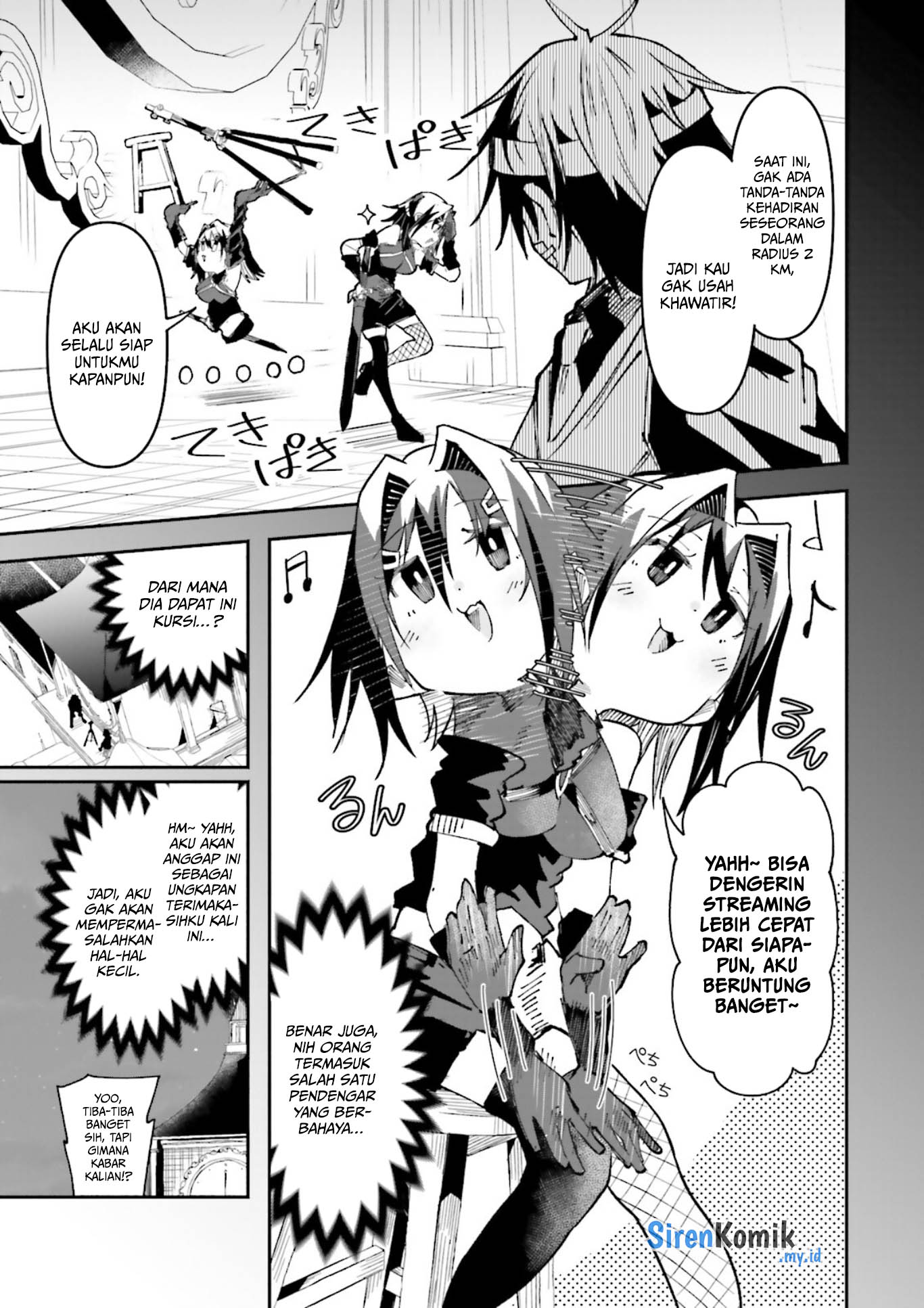 Isekai de Haishin Katsudou wo Shitara Tairyou no Yandere Shinja wo Umidashiteshimatta Ken Chapter 39 - halaman 11