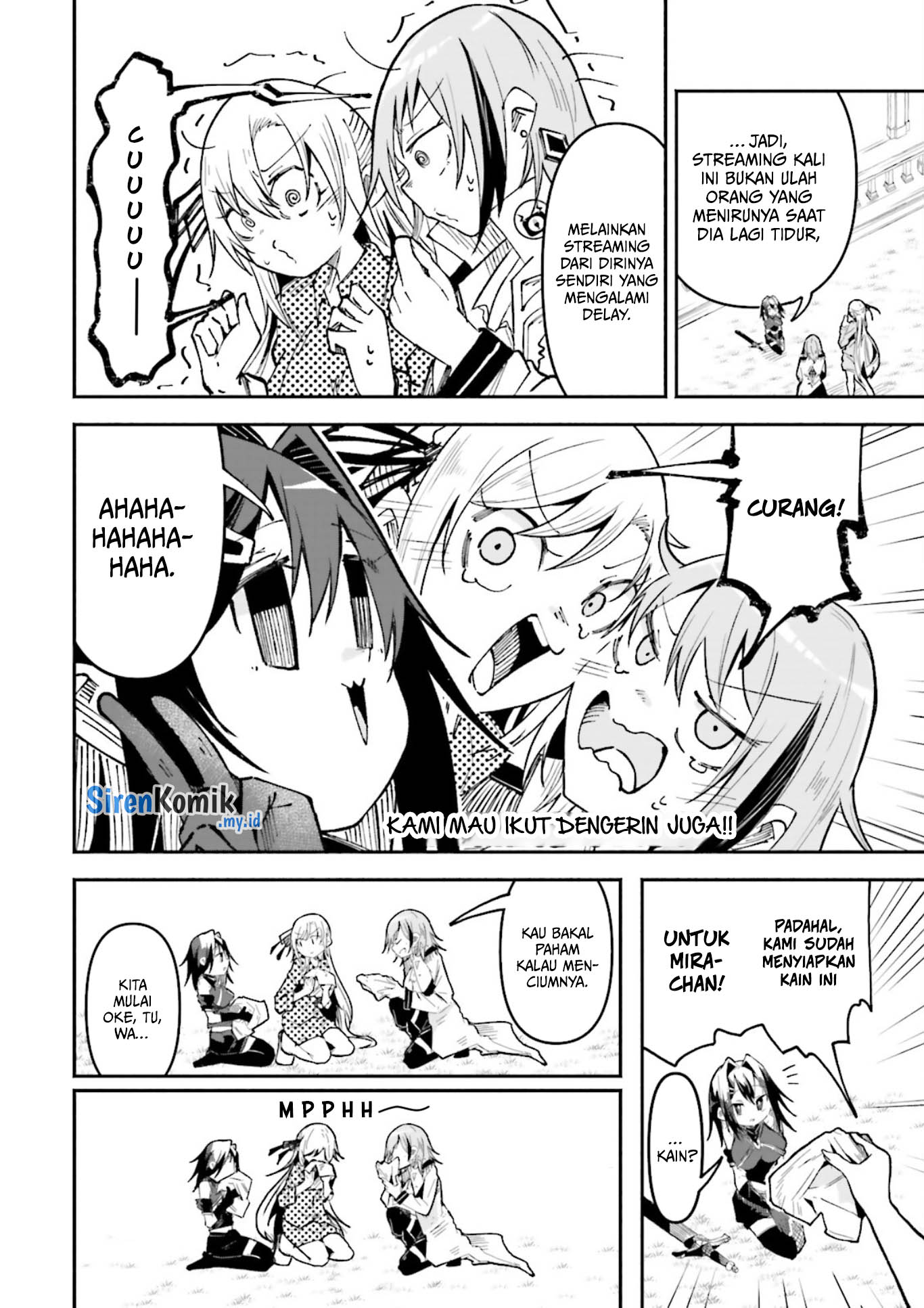 Isekai de Haishin Katsudou wo Shitara Tairyou no Yandere Shinja wo Umidashiteshimatta Ken Chapter 39 - halaman 12
