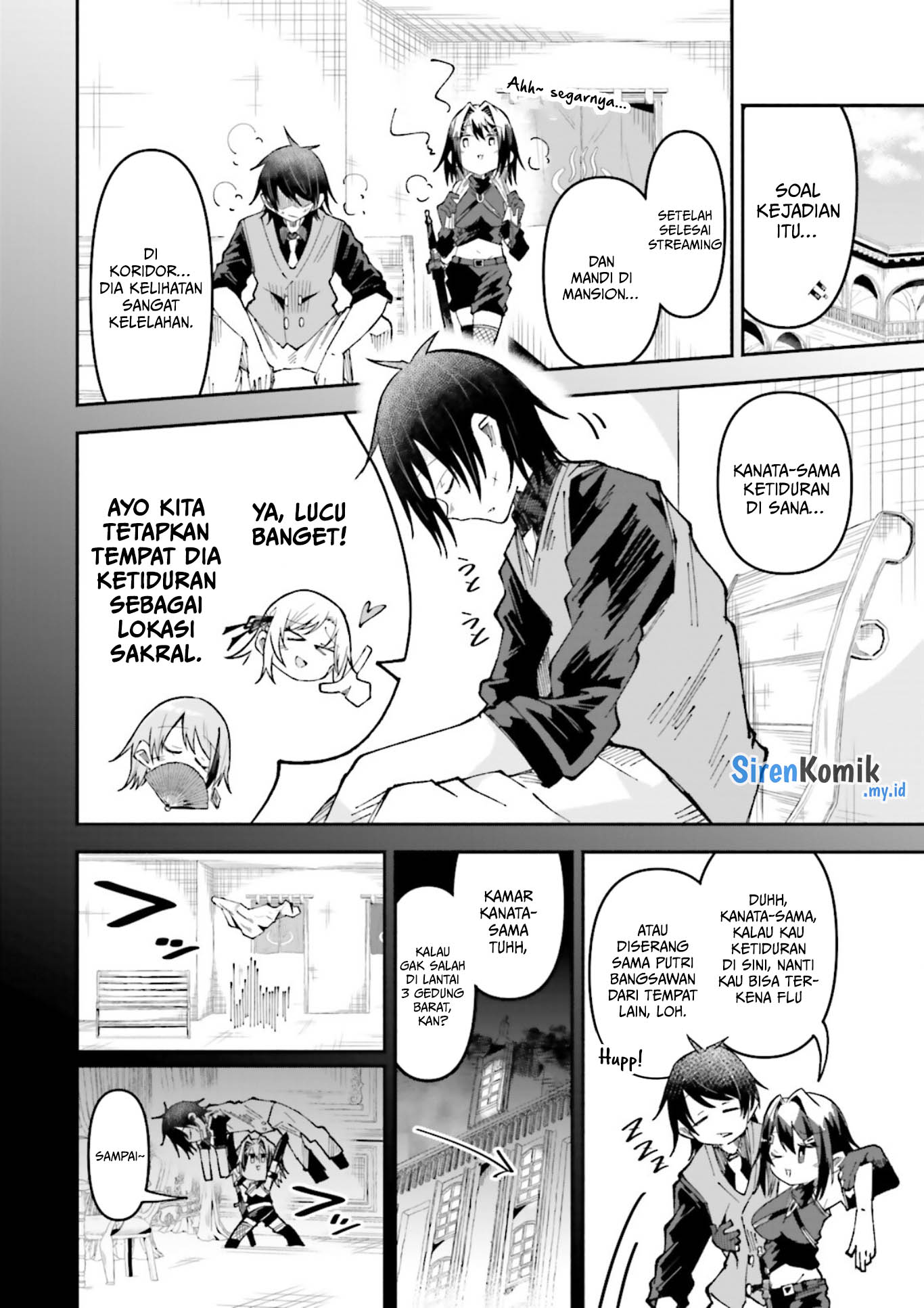 Isekai de Haishin Katsudou wo Shitara Tairyou no Yandere Shinja wo Umidashiteshimatta Ken Chapter 39 - halaman 16
