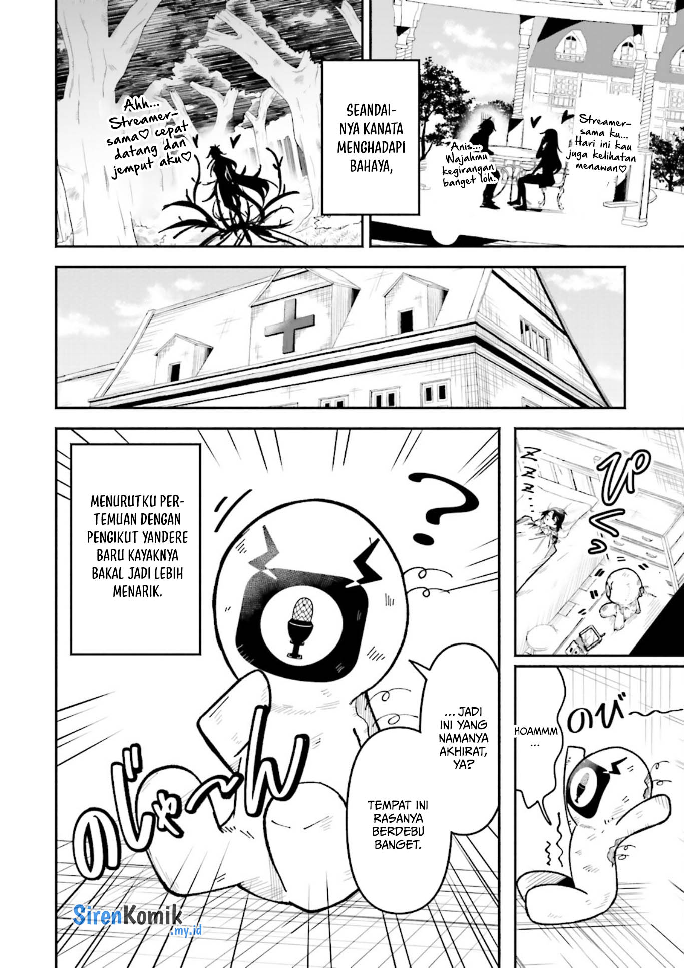 Isekai de Haishin Katsudou wo Shitara Tairyou no Yandere Shinja wo Umidashiteshimatta Ken Chapter 39 - halaman 30