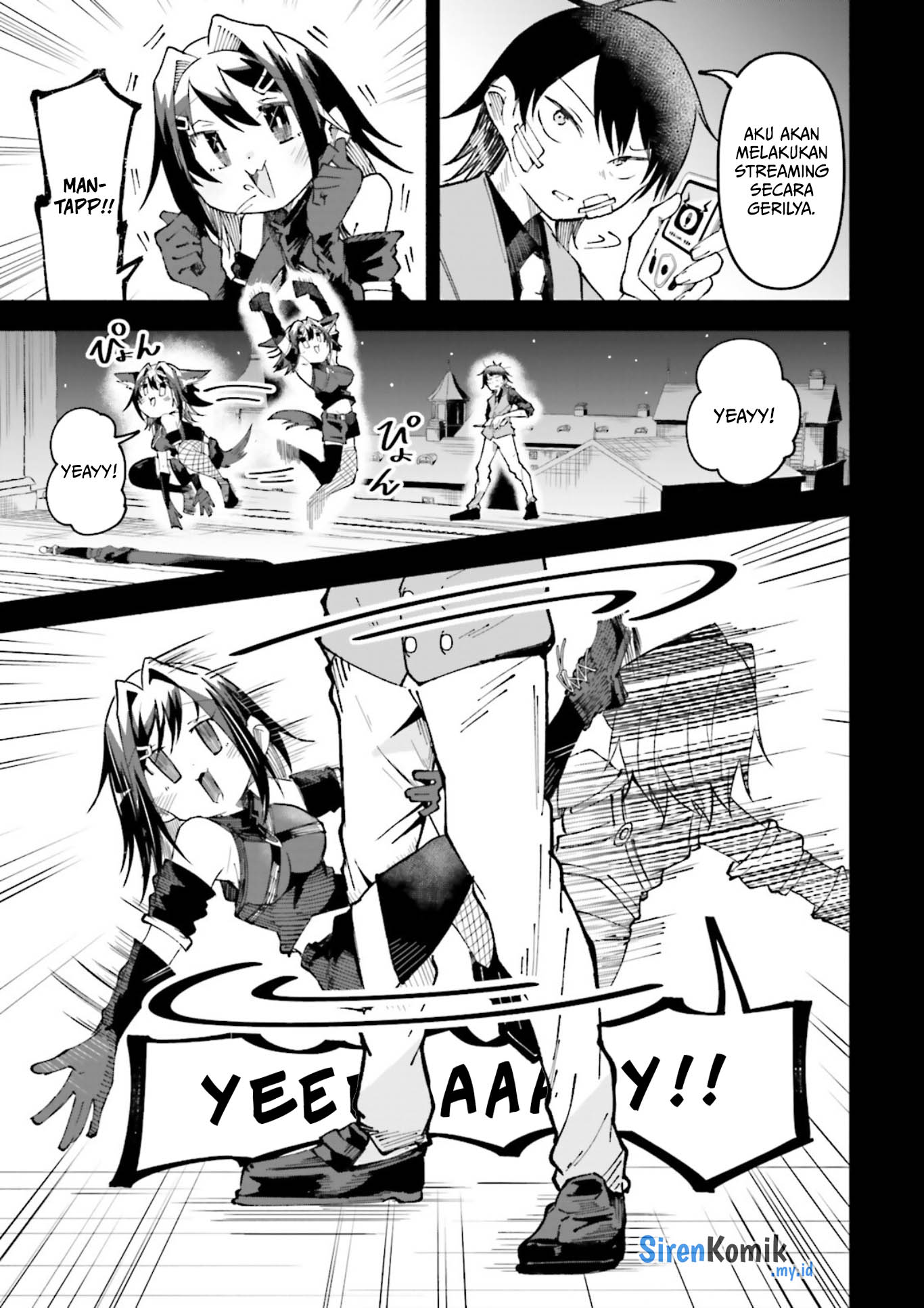 Isekai de Haishin Katsudou wo Shitara Tairyou no Yandere Shinja wo Umidashiteshimatta Ken Chapter 39 - halaman 7