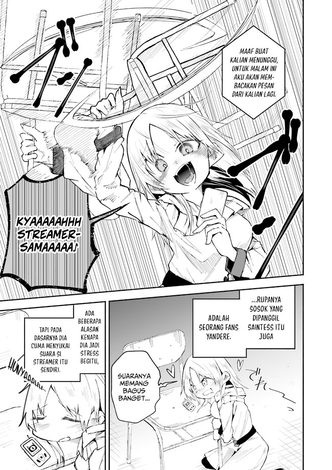 Isekai de Haishin Katsudou wo Shitara Tairyou no Yandere Shinja wo Umidashiteshimatta Ken Chapter 4 - halaman 14