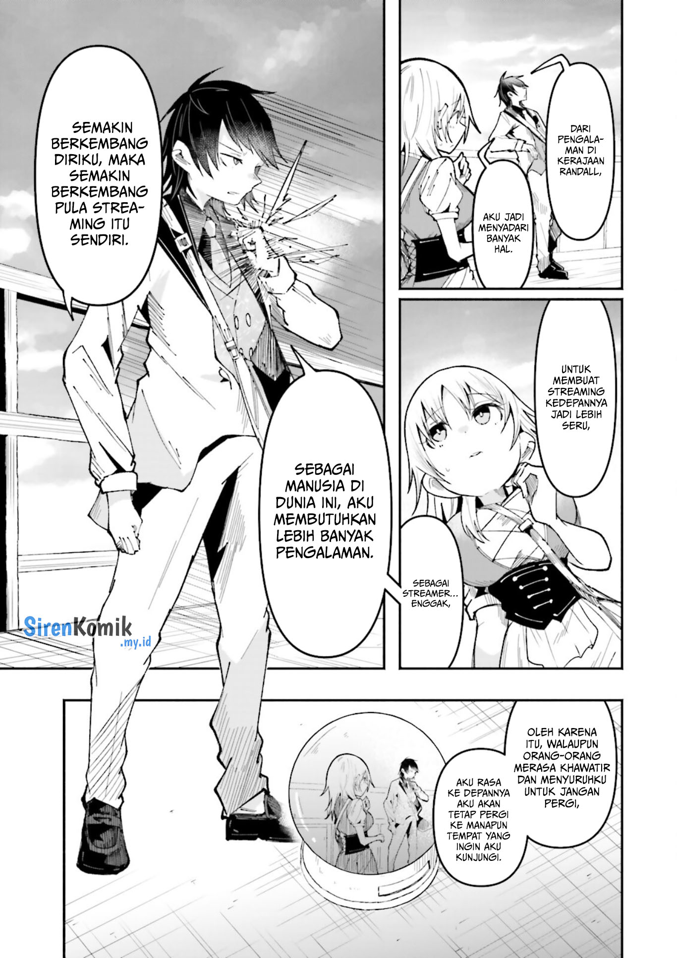 Isekai de Haishin Katsudou wo Shitara Tairyou no Yandere Shinja wo Umidashiteshimatta Ken Chapter 41 - halaman 12