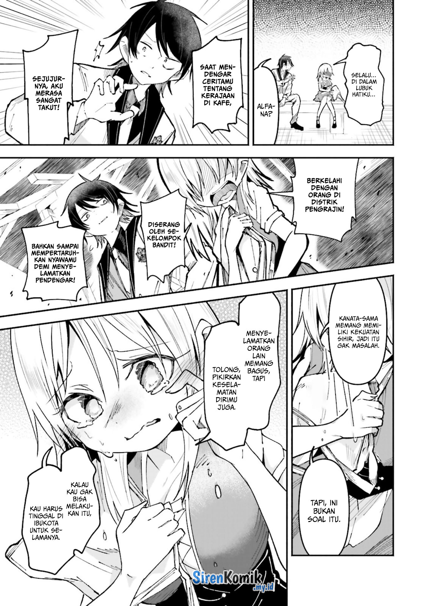 Isekai de Haishin Katsudou wo Shitara Tairyou no Yandere Shinja wo Umidashiteshimatta Ken Chapter 41 - halaman 8