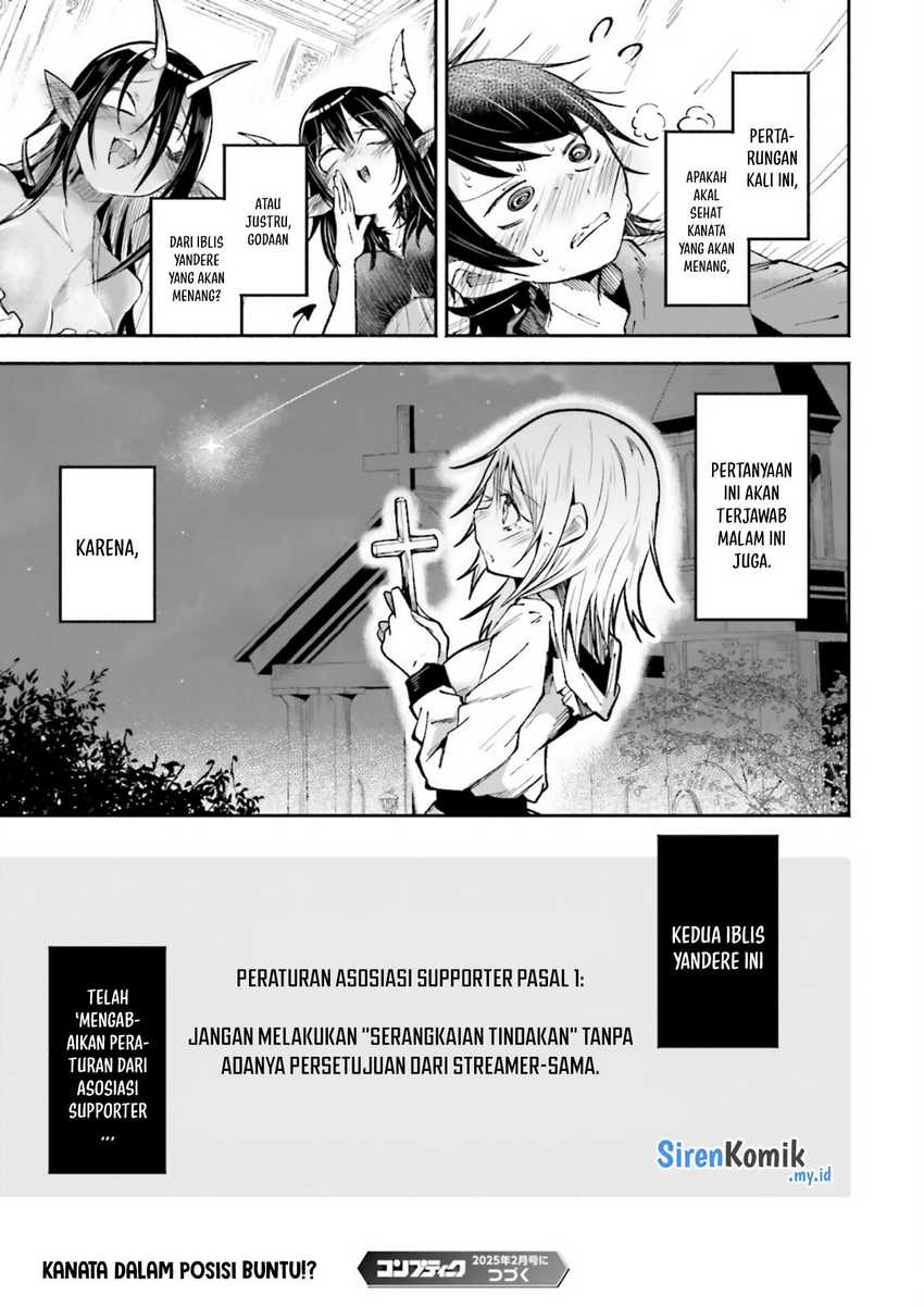 Isekai de Haishin Katsudou wo Shitara Tairyou no Yandere Shinja wo Umidashiteshimatta Ken Chapter 43 - halaman 18