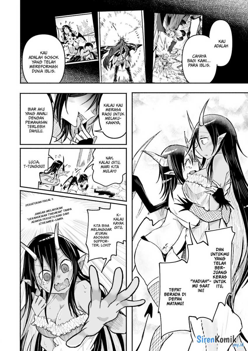 Isekai de Haishin Katsudou wo Shitara Tairyou no Yandere Shinja wo Umidashiteshimatta Ken Chapter 44 - halaman 9
