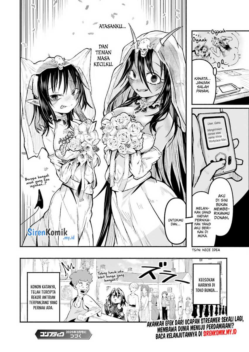 Isekai de Haishin Katsudou wo Shitara Tairyou no Yandere Shinja wo Umidashiteshimatta Ken Chapter 45 - halaman 15