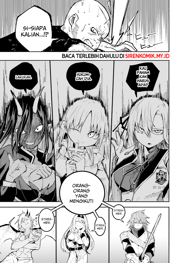 Isekai de Haishin Katsudou wo Shitara Tairyou no Yandere Shinja wo Umidashiteshimatta Ken Chapter 5 - halaman 12