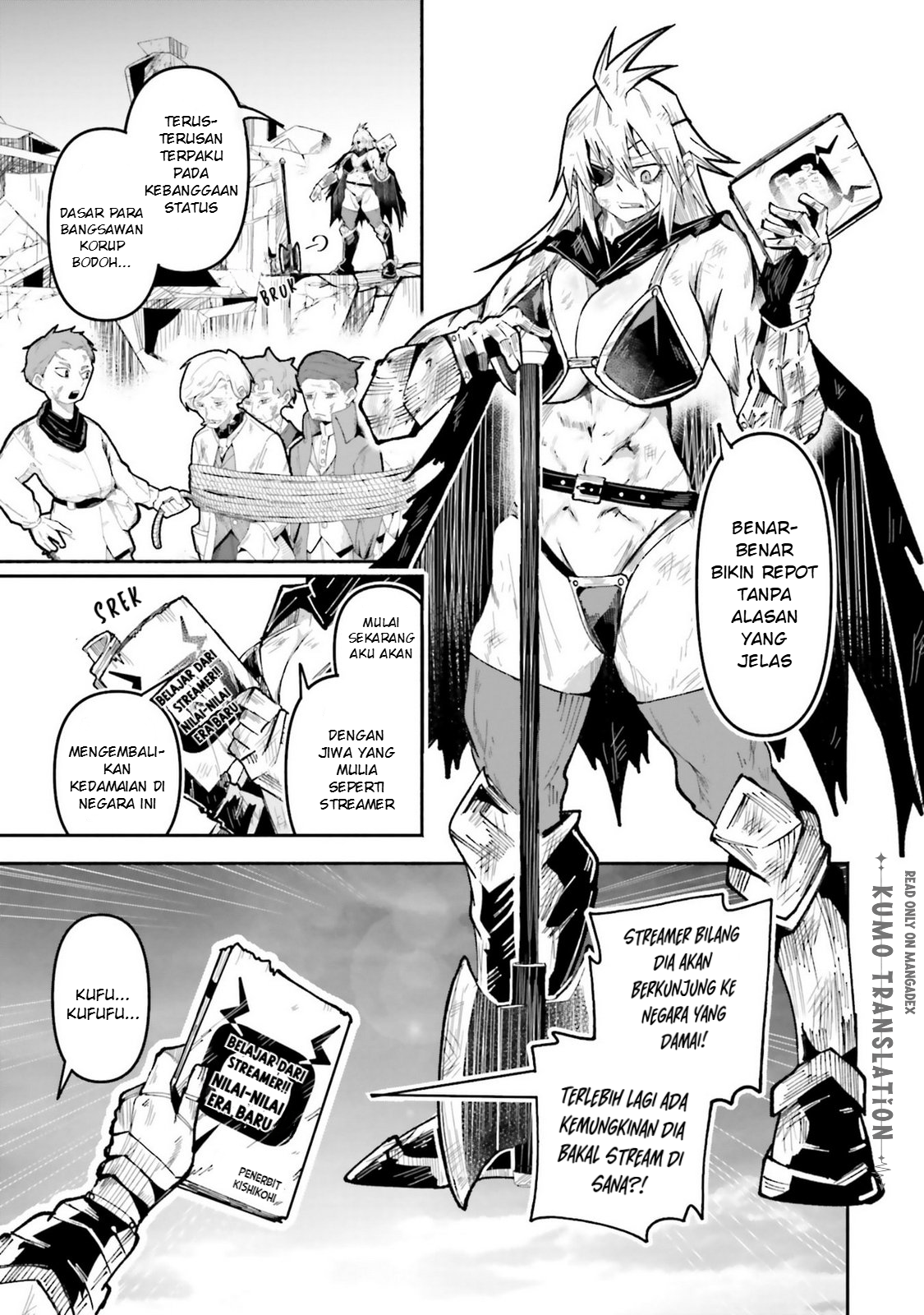 Isekai de Haishin Katsudou wo Shitara Tairyou no Yandere Shinja wo Umidashiteshimatta Ken Chapter 54 - halaman 14