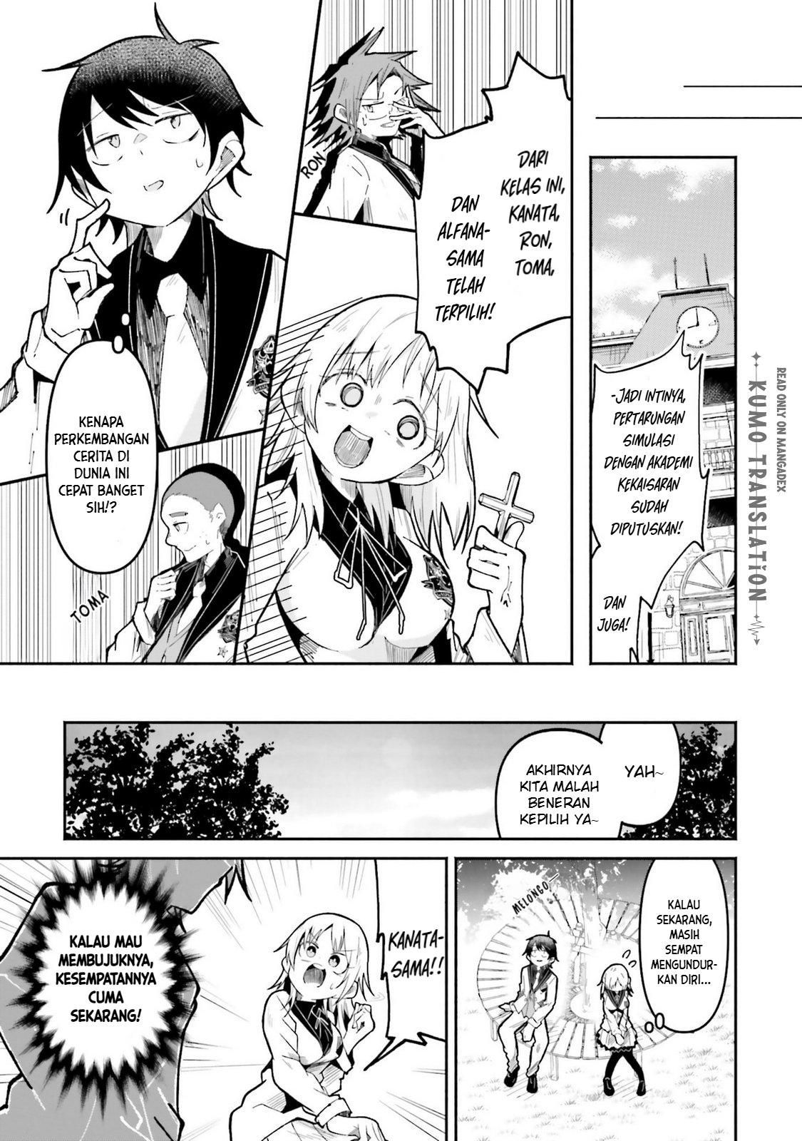 Isekai de Haishin Katsudou wo Shitara Tairyou no Yandere Shinja wo Umidashiteshimatta Ken Chapter 54 - halaman 16