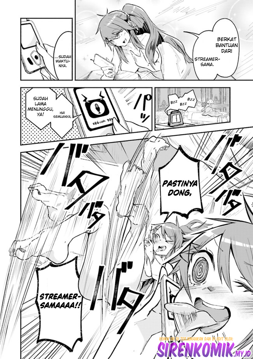 Isekai de Haishin Katsudou wo Shitara Tairyou no Yandere Shinja wo Umidashiteshimatta Ken Chapter 9 - halaman 5