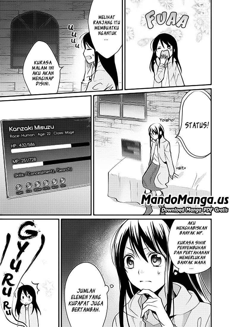 Isekai de "Kuro no Iyashi Te" tte Yobareteimasu Chapter 1 - halaman 22