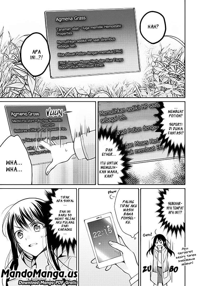 Isekai de "Kuro no Iyashi Te" tte Yobareteimasu Chapter 1 - halaman 8