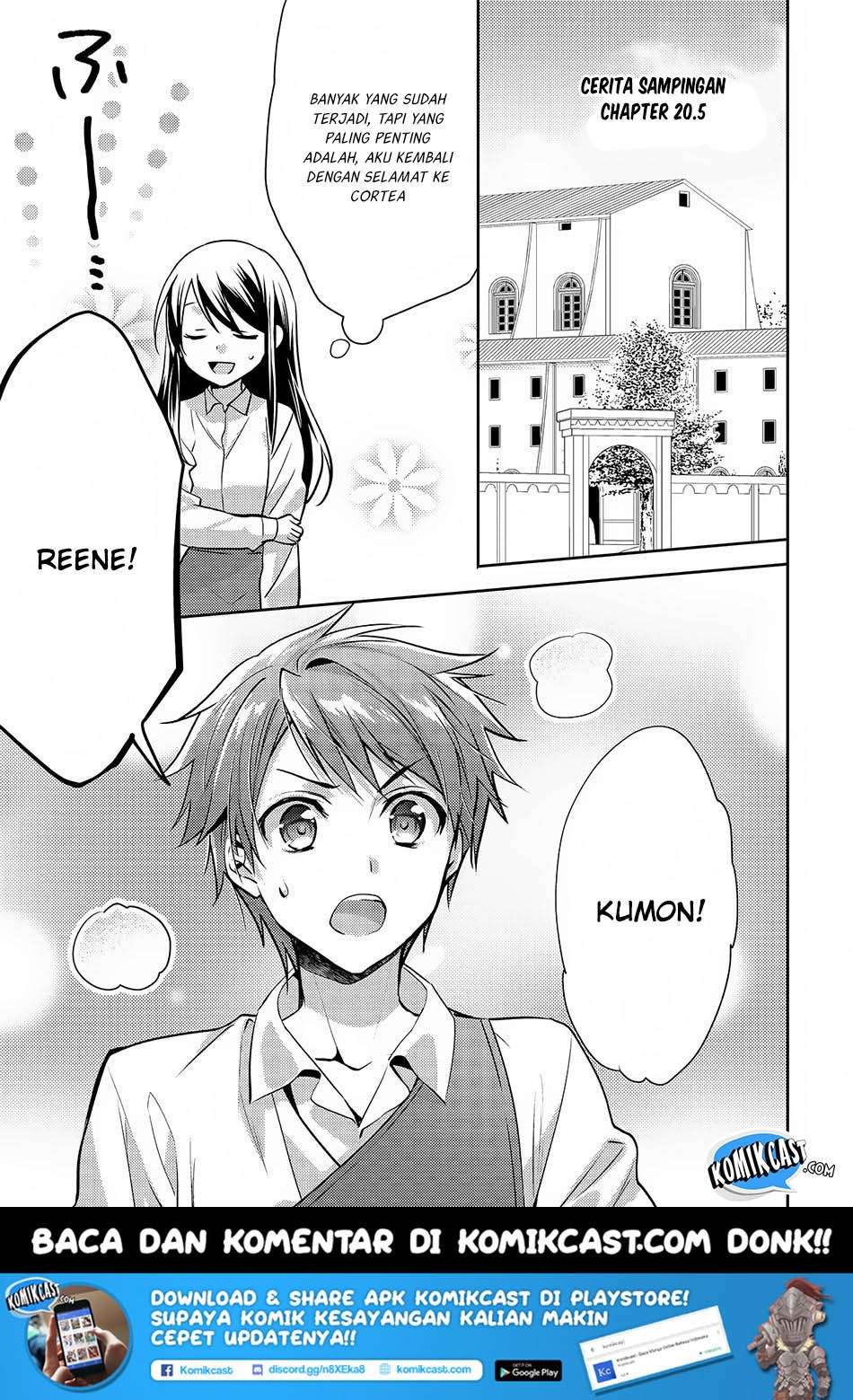 Isekai de "Kuro no Iyashi Te" tte Yobareteimasu Chapter 20.5 - halaman 3
