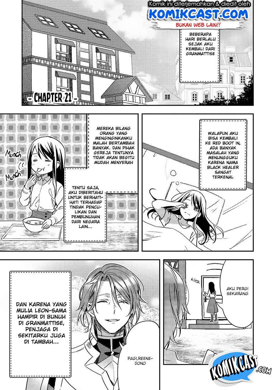Isekai de "Kuro no Iyashi Te" tte Yobareteimasu Chapter 21 - halaman 3