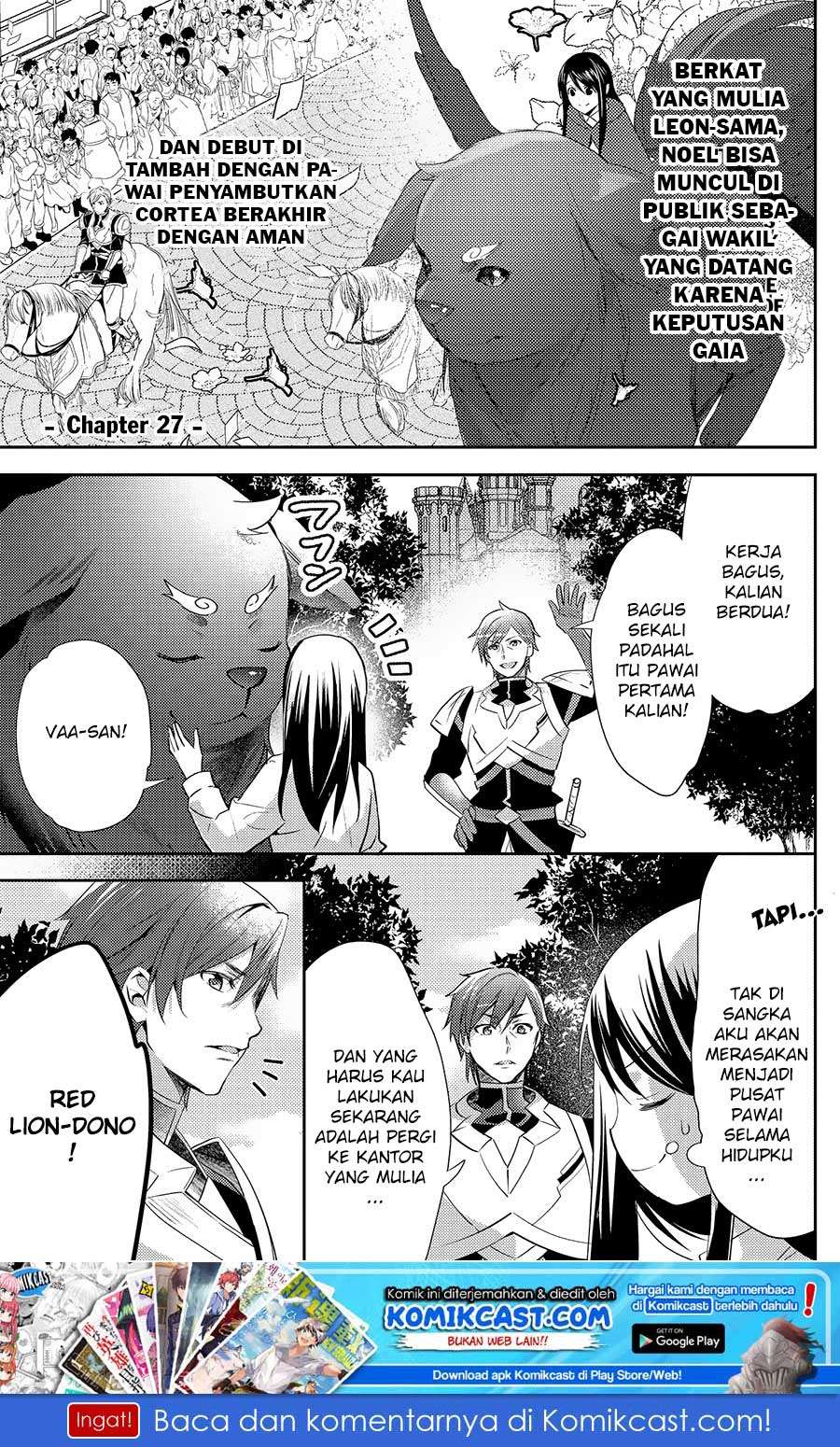 Isekai de "Kuro no Iyashi Te" tte Yobareteimasu Chapter 27 - halaman 2