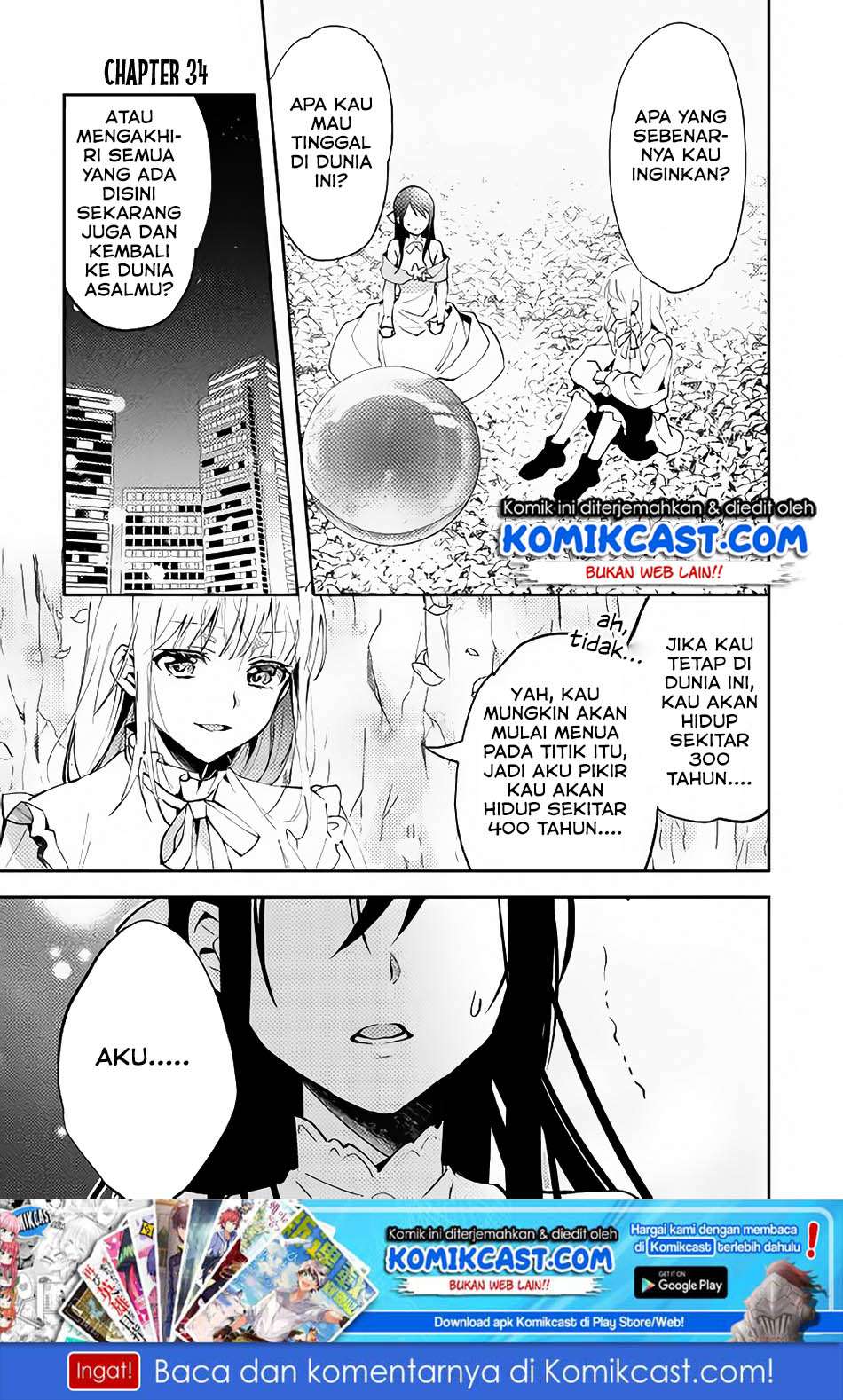 Isekai de "Kuro no Iyashi Te" tte Yobareteimasu Chapter 34 - halaman 2