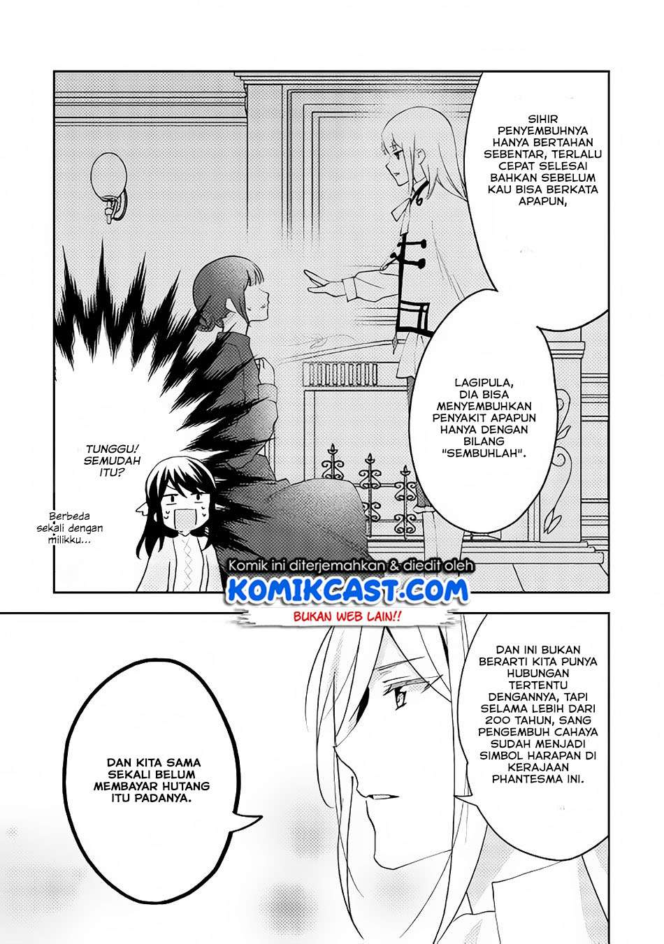Isekai de "Kuro no Iyashi Te" tte Yobareteimasu Chapter 38 - halaman 8