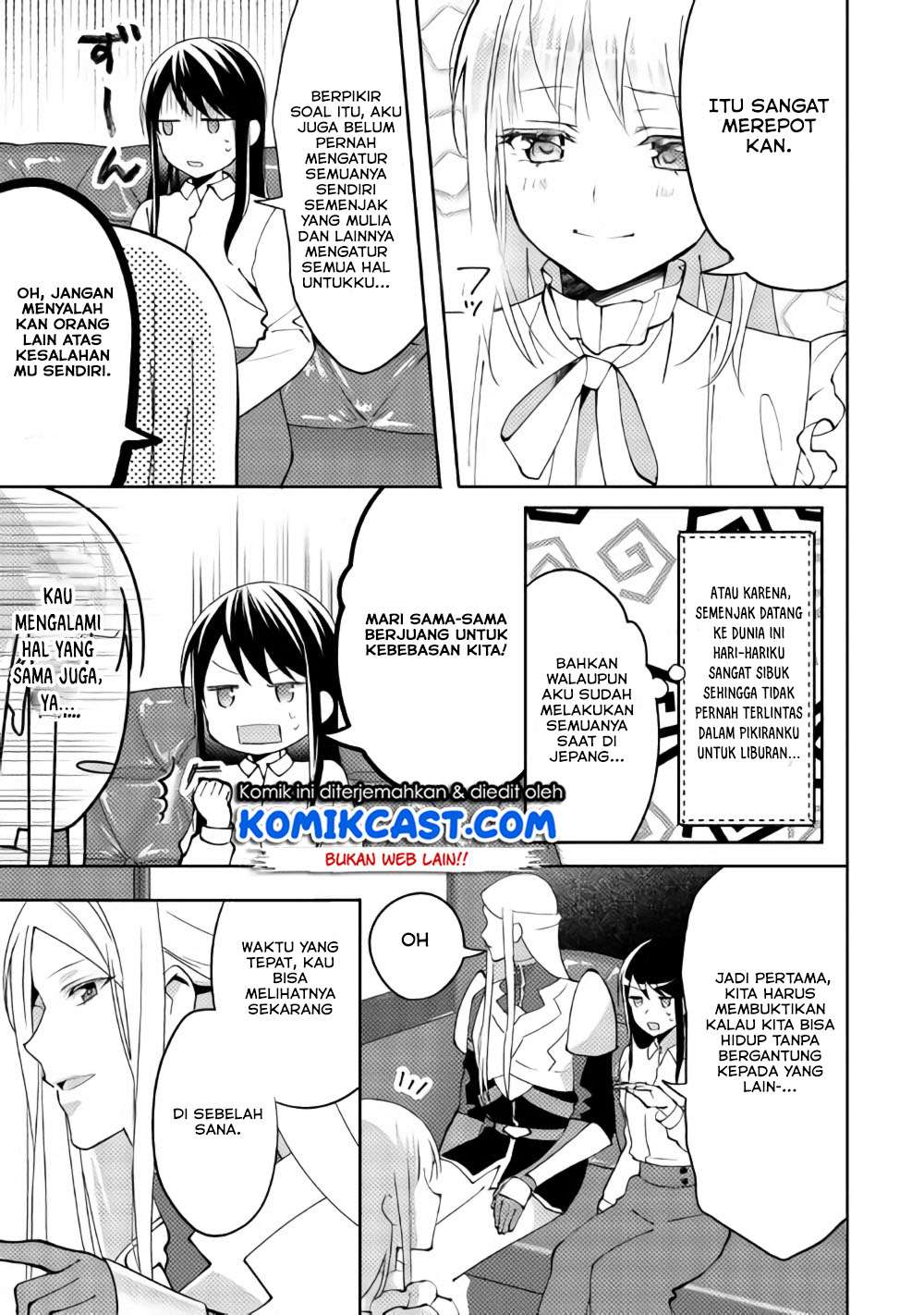 Isekai de "Kuro no Iyashi Te" tte Yobareteimasu Chapter 40 - halaman 8