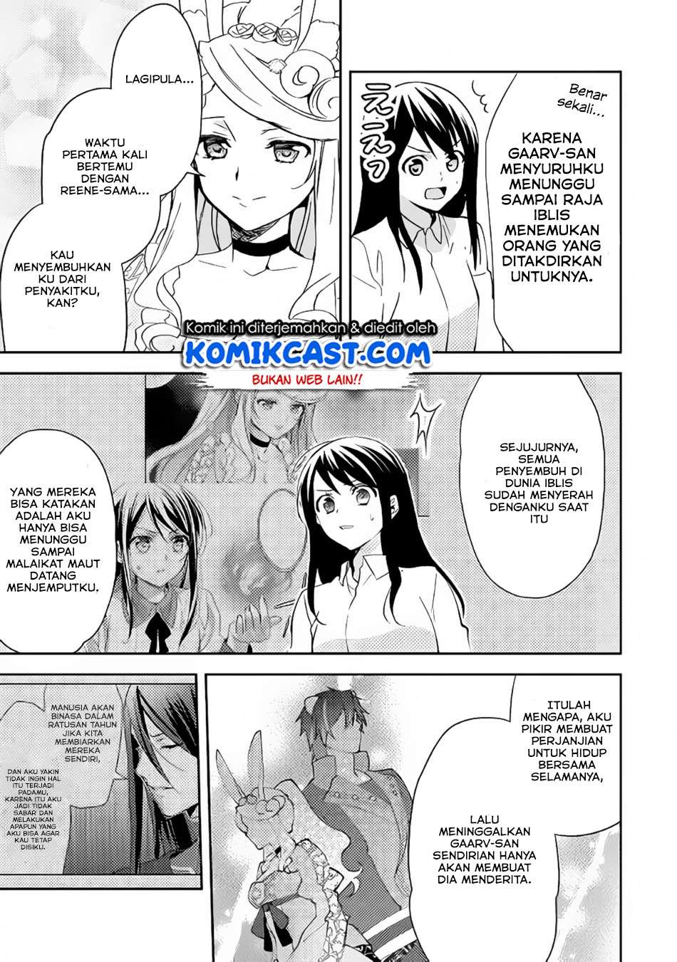 Isekai de "Kuro no Iyashi Te" tte Yobareteimasu Chapter 42 - halaman 22