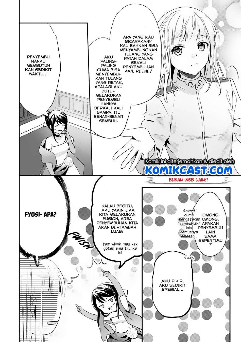 Isekai de "Kuro no Iyashi Te" tte Yobareteimasu Chapter 44 - halaman 7