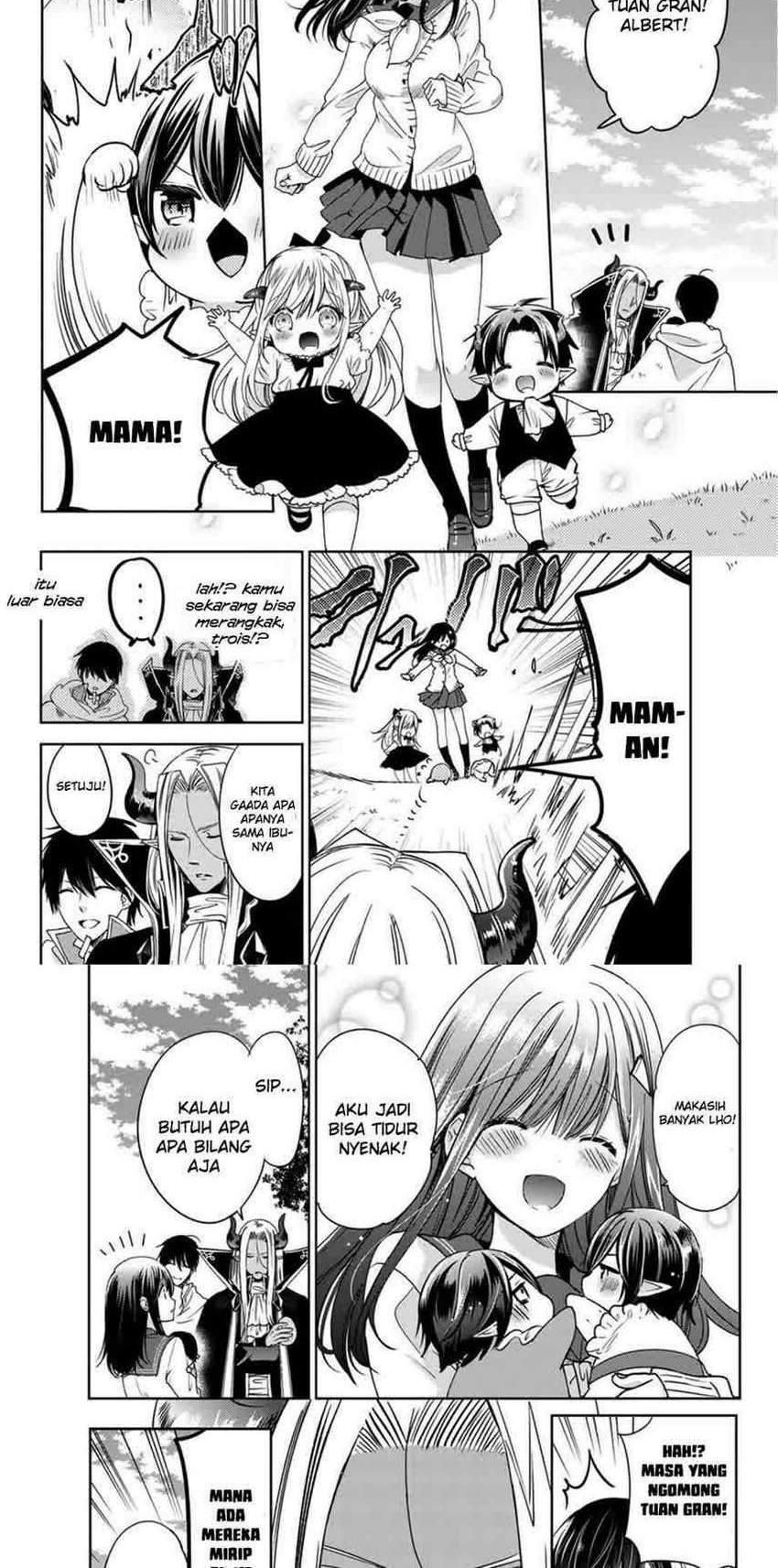 Isekai de Saikyo Mao no Kodomotachi no Mama ni Natchaimashita. Chapter 10 - halaman 22