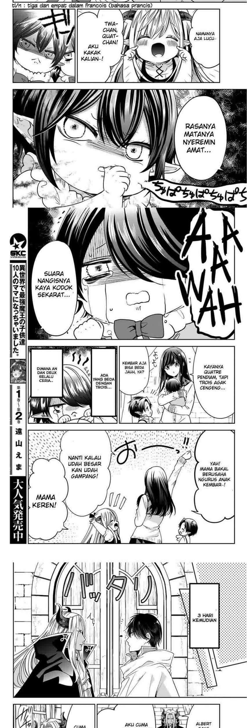 Isekai de Saikyo Mao no Kodomotachi no Mama ni Natchaimashita. Chapter 10 - halaman 5