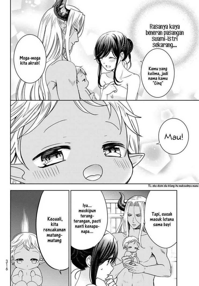Isekai de Saikyo Mao no Kodomotachi no Mama ni Natchaimashita. Chapter 14 - halaman 38