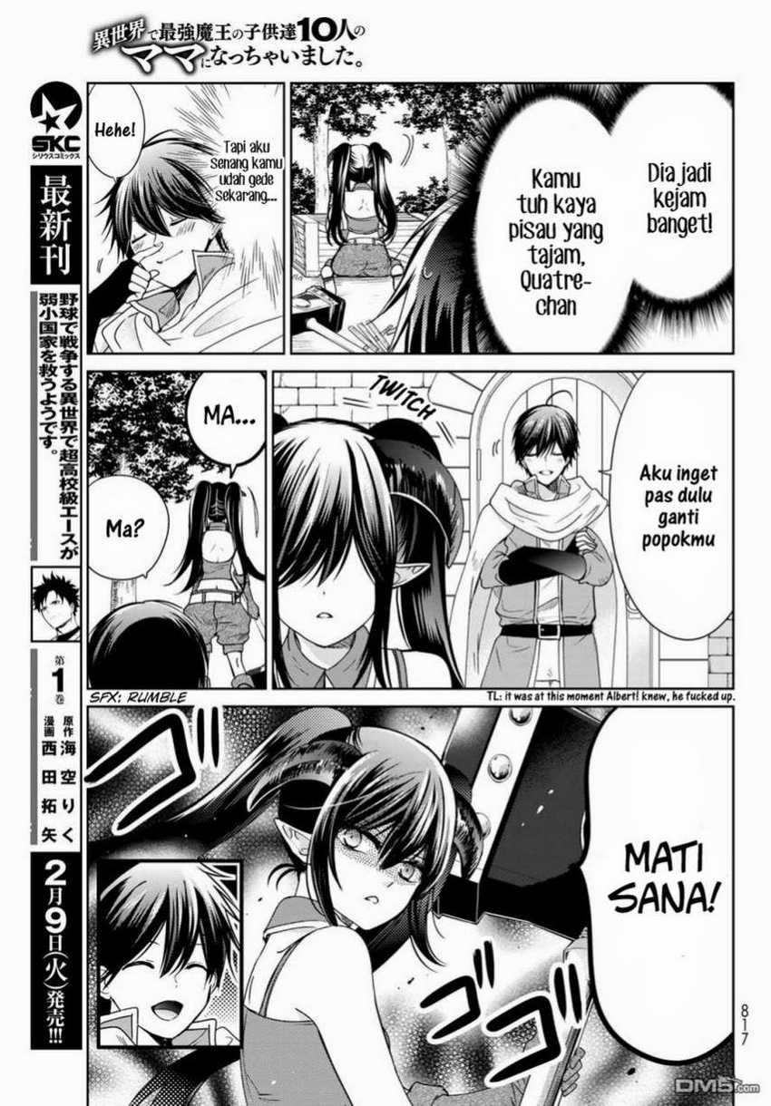 Isekai de Saikyo Mao no Kodomotachi no Mama ni Natchaimashita. Chapter 17.5 - halaman 13