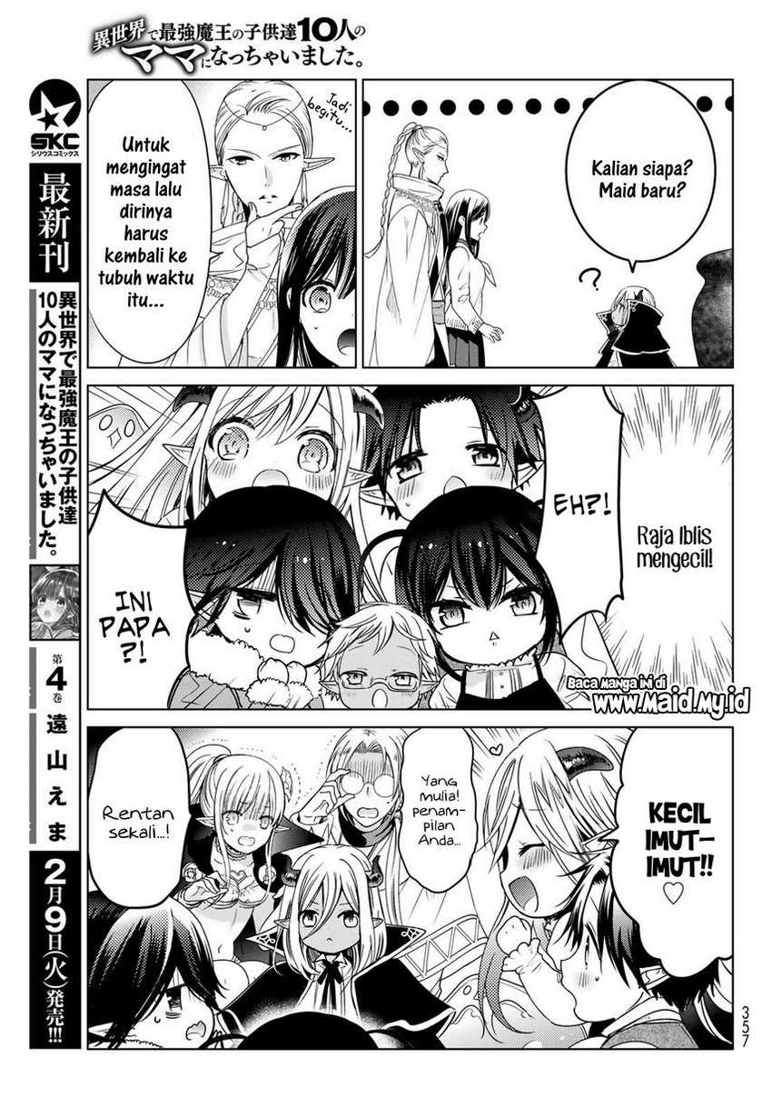 Isekai de Saikyo Mao no Kodomotachi no Mama ni Natchaimashita. Chapter 17 - halaman 17