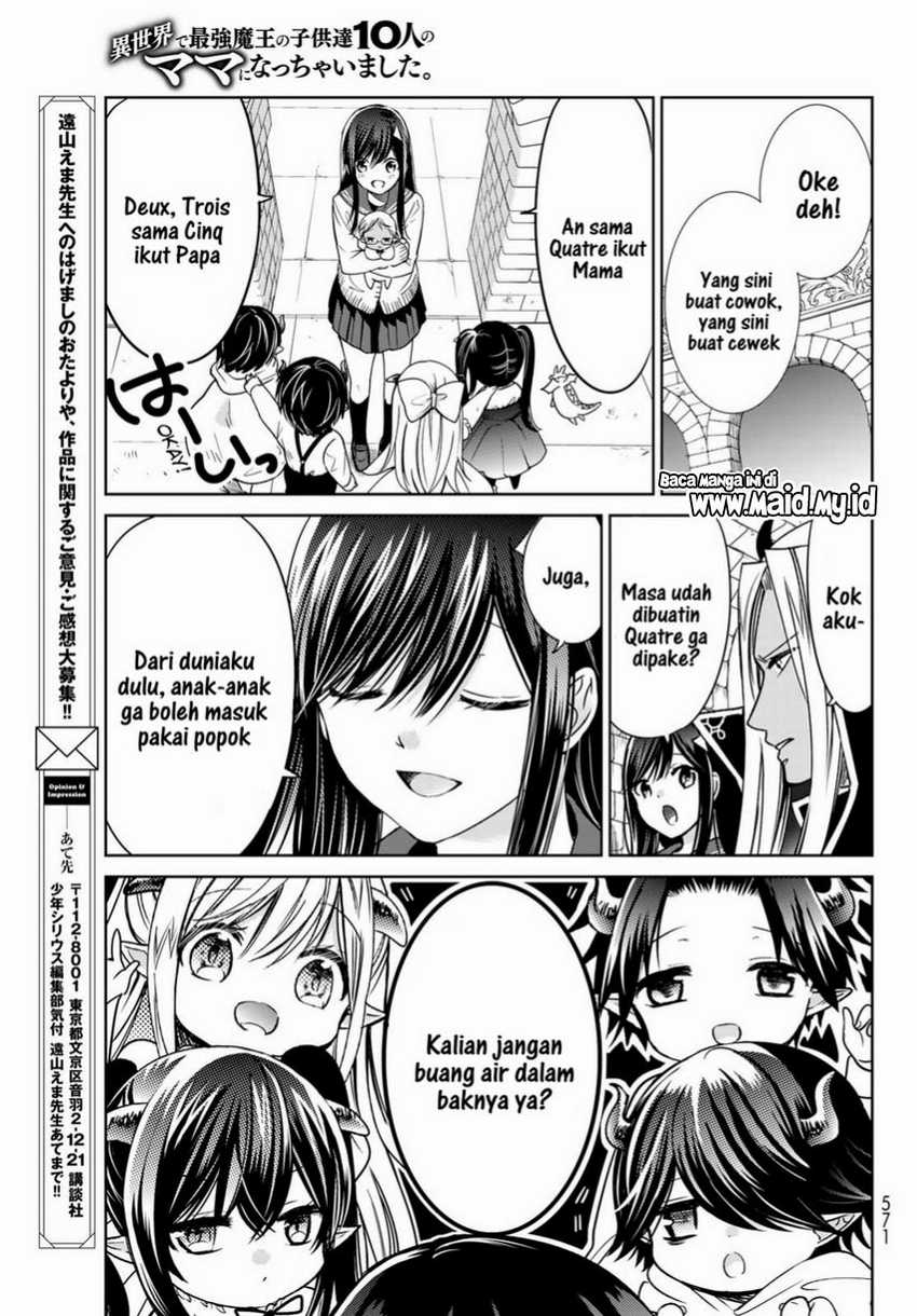 Isekai de Saikyo Mao no Kodomotachi no Mama ni Natchaimashita. Chapter 18 - halaman 15