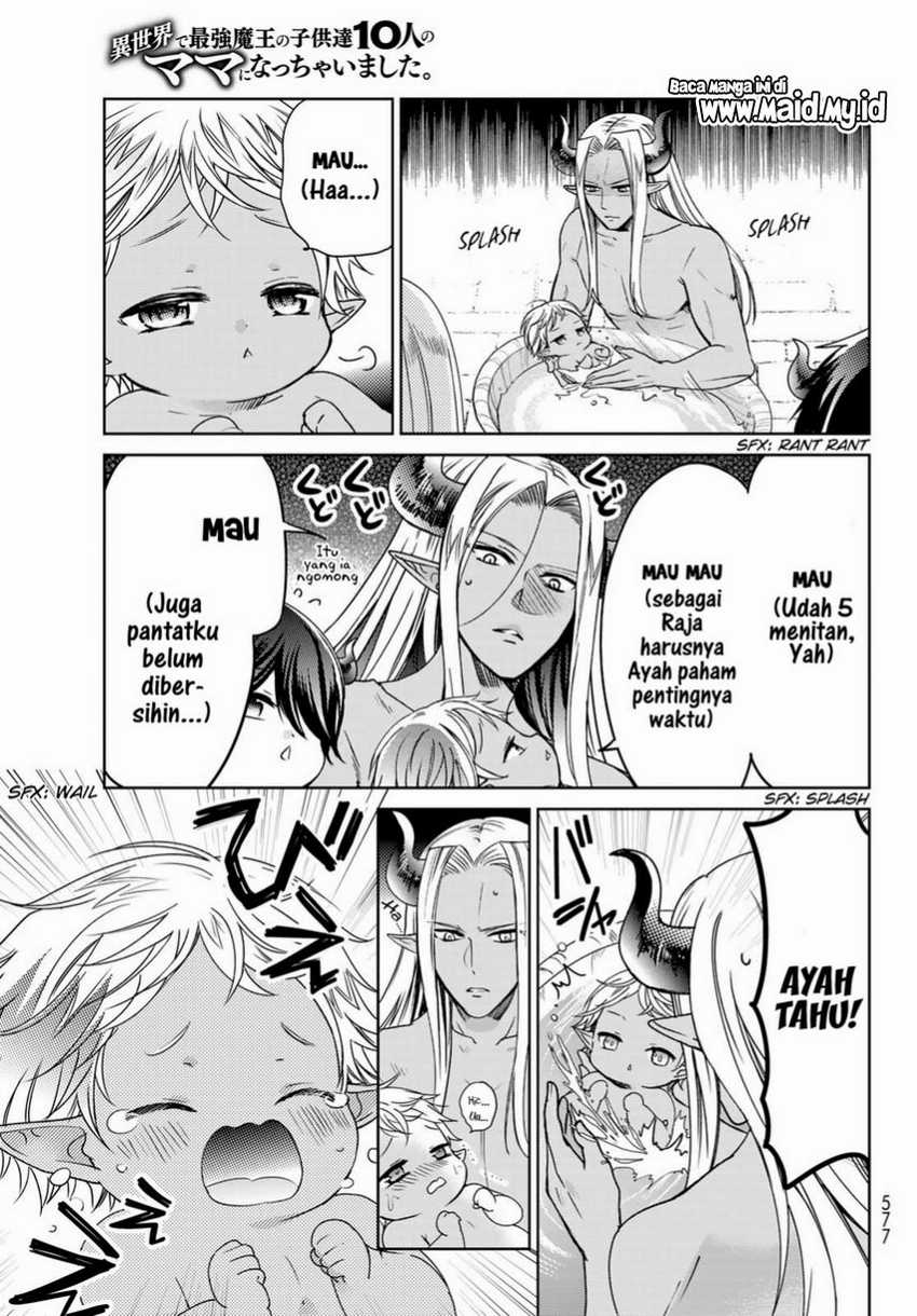 Isekai de Saikyo Mao no Kodomotachi no Mama ni Natchaimashita. Chapter 18 - halaman 21