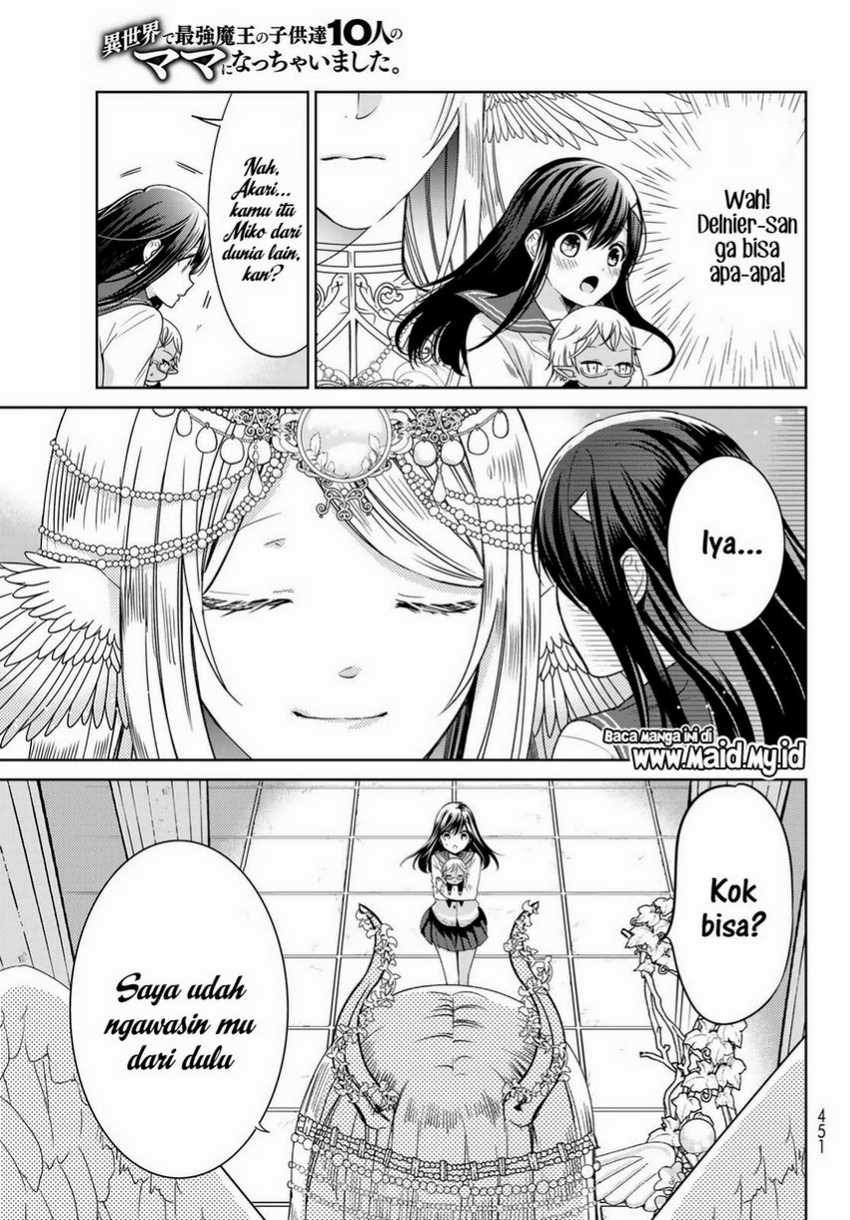Isekai de Saikyo Mao no Kodomotachi no Mama ni Natchaimashita. Chapter 19 - halaman 27