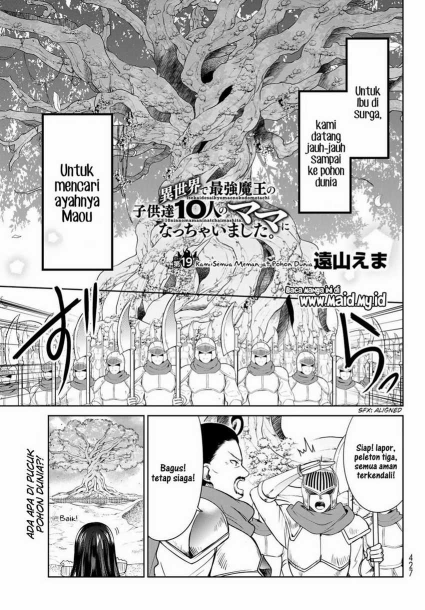 Isekai de Saikyo Mao no Kodomotachi no Mama ni Natchaimashita. Chapter 19 - halaman 3