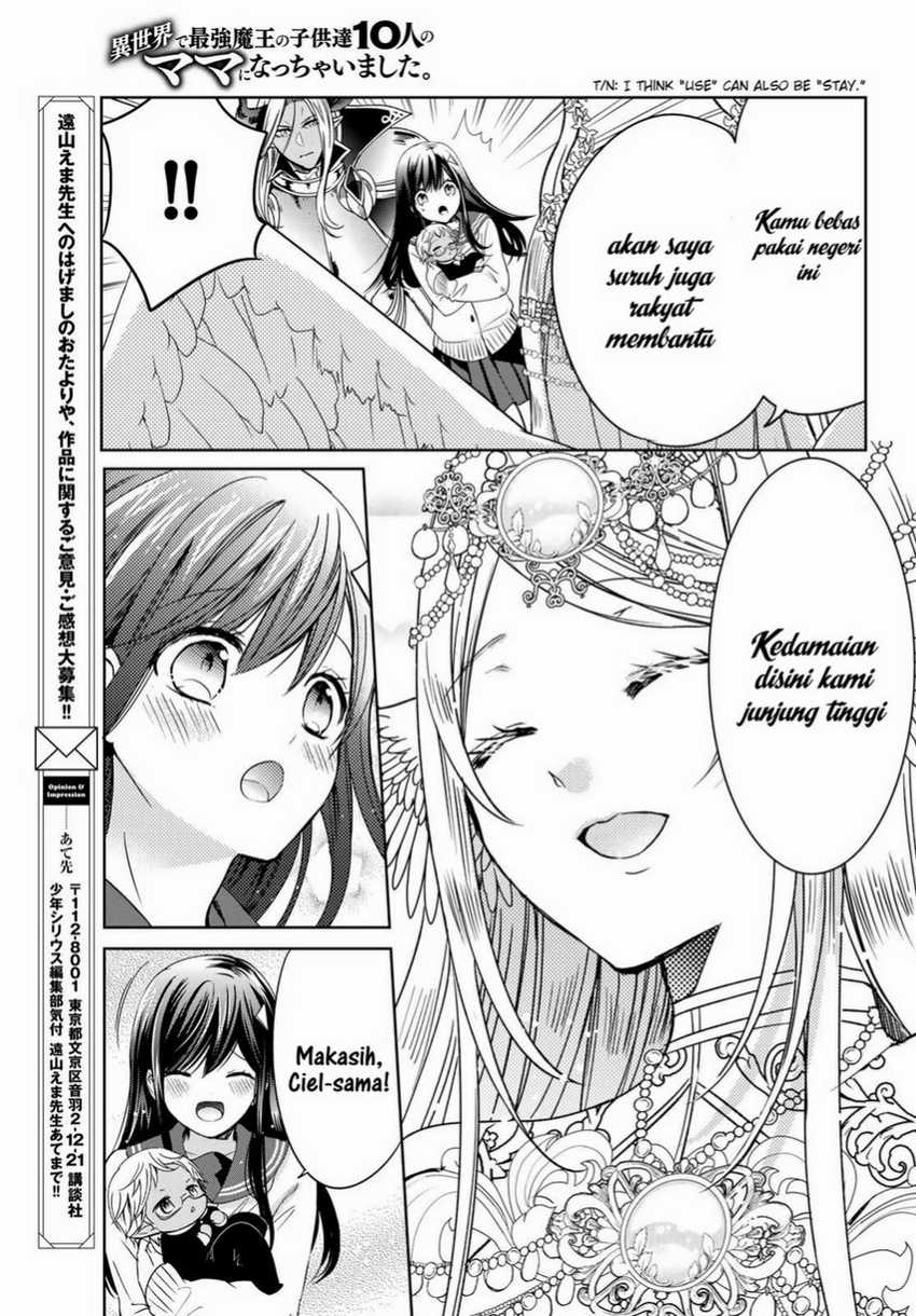 Isekai de Saikyo Mao no Kodomotachi no Mama ni Natchaimashita. Chapter 19 - halaman 31