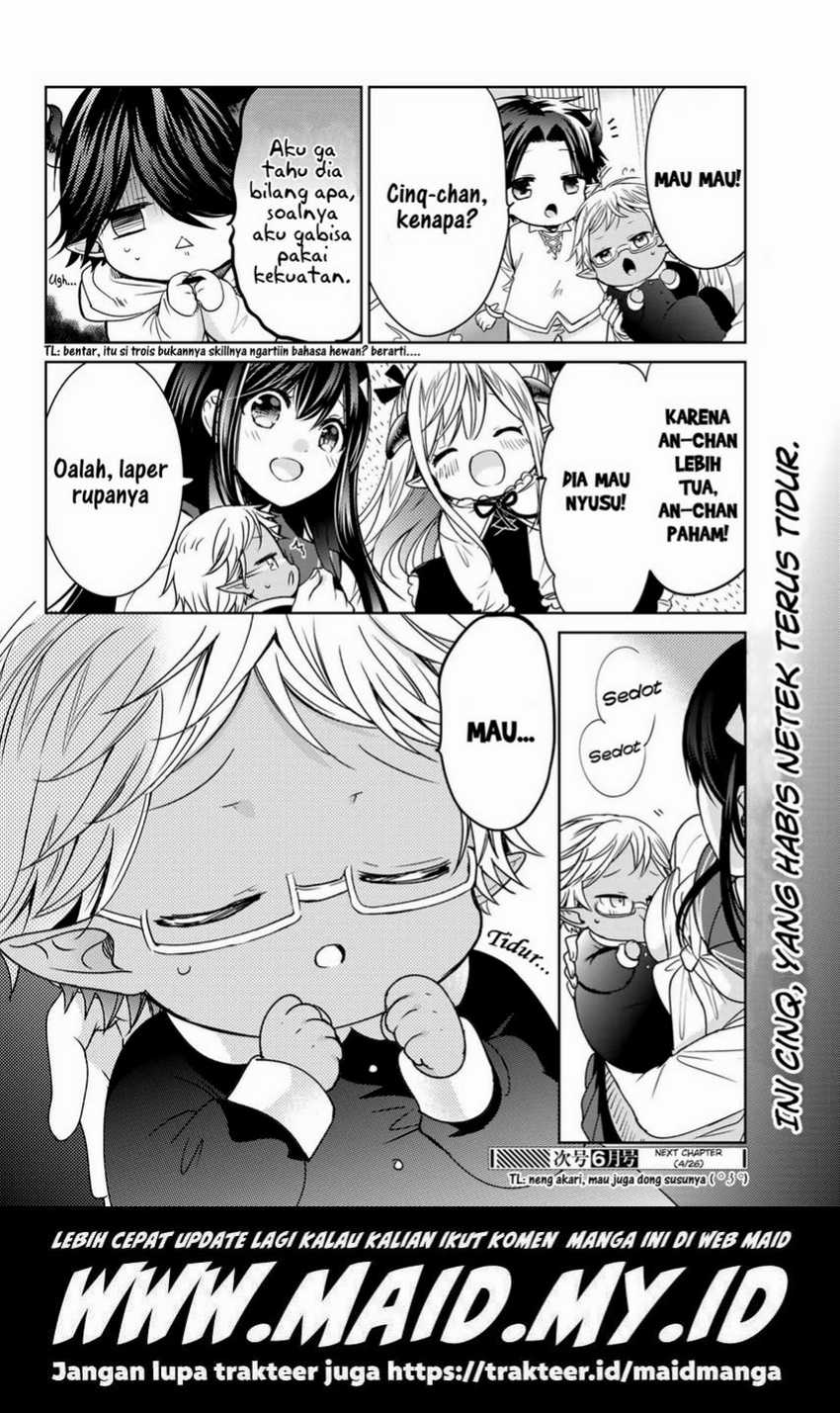 Isekai de Saikyo Mao no Kodomotachi no Mama ni Natchaimashita. Chapter 19 - halaman 32