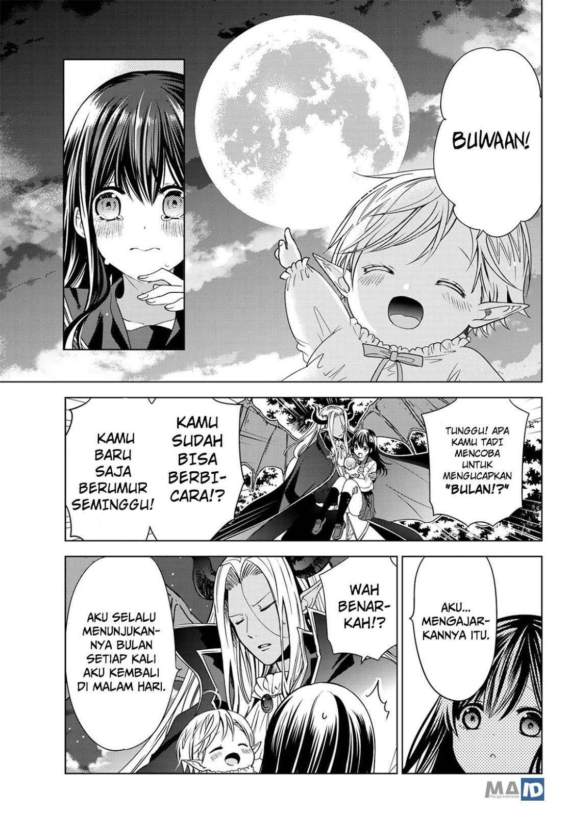 Isekai de Saikyo Mao no Kodomotachi no Mama ni Natchaimashita. Chapter 2 - halaman 41