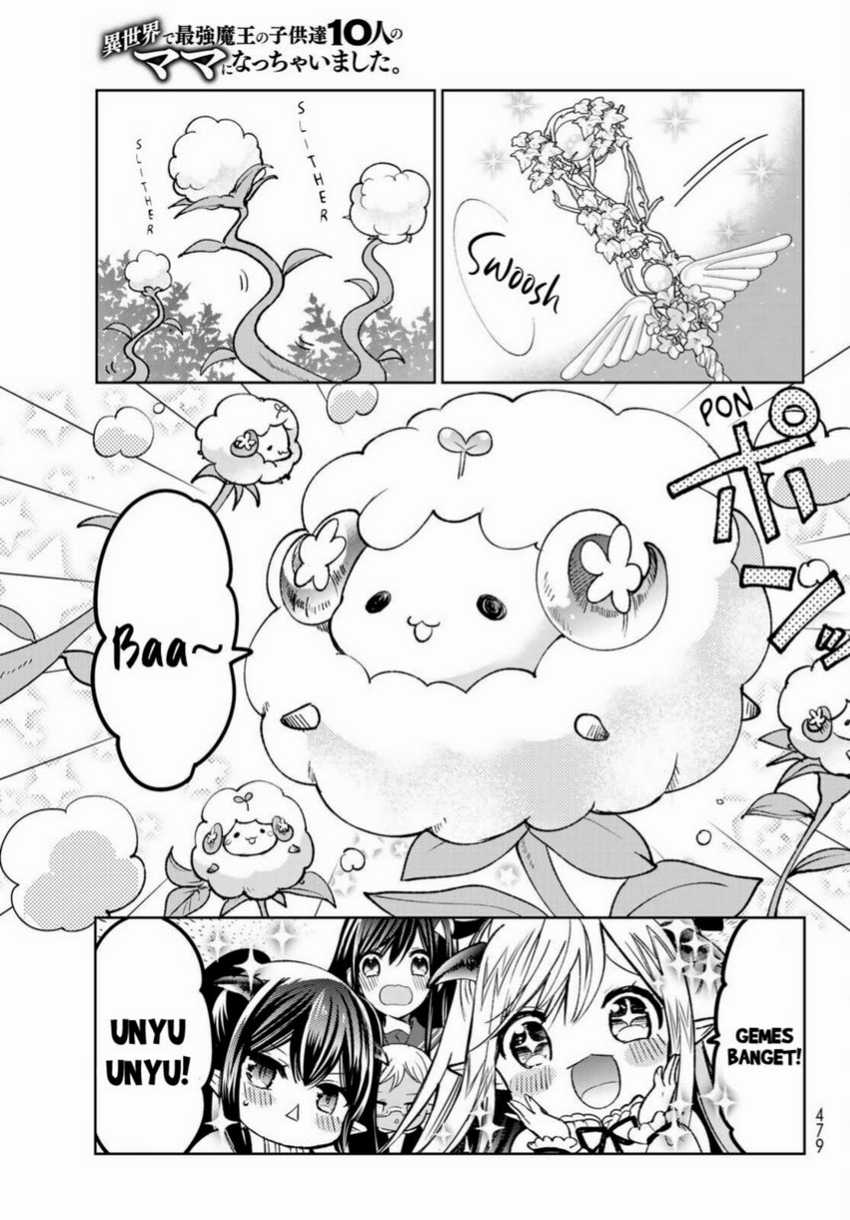 Isekai de Saikyo Mao no Kodomotachi no Mama ni Natchaimashita. Chapter 20.1 - halaman 7