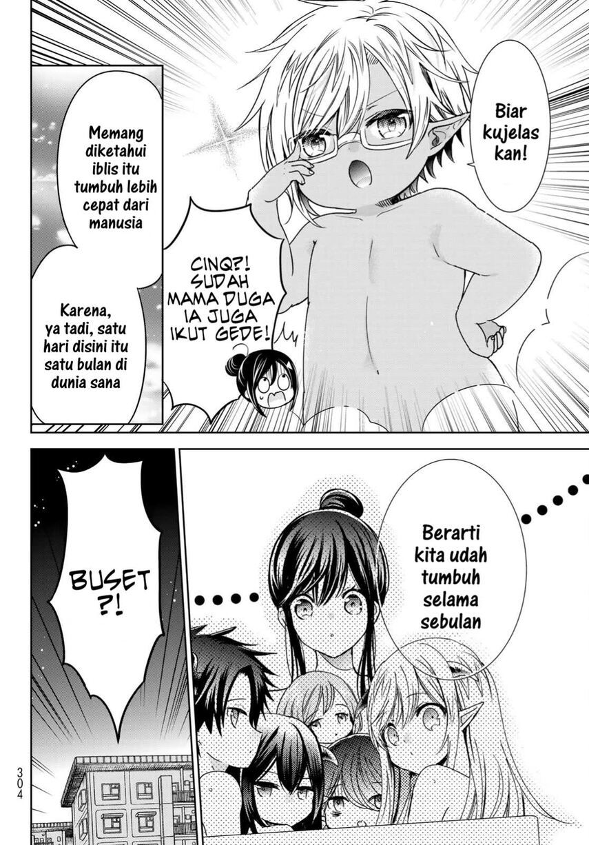 Isekai de Saikyo Mao no Kodomotachi no Mama ni Natchaimashita. Chapter 21 - halaman 34
