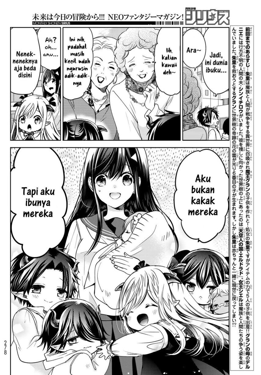 Isekai de Saikyo Mao no Kodomotachi no Mama ni Natchaimashita. Chapter 21 - halaman 8