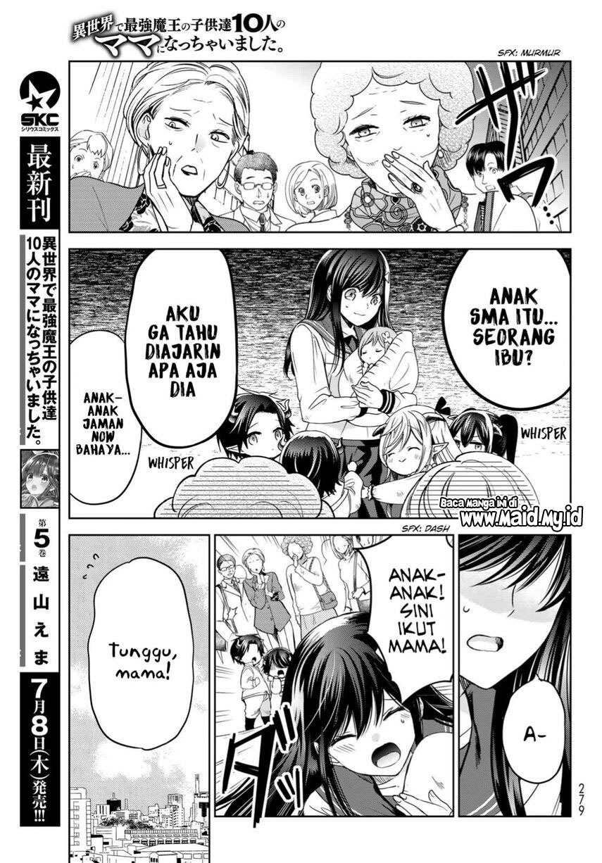 Isekai de Saikyo Mao no Kodomotachi no Mama ni Natchaimashita. Chapter 21 - halaman 9