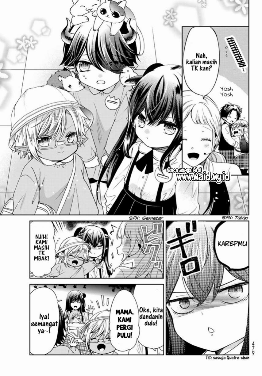 Isekai de Saikyo Mao no Kodomotachi no Mama ni Natchaimashita. Chapter 22 - halaman 9
